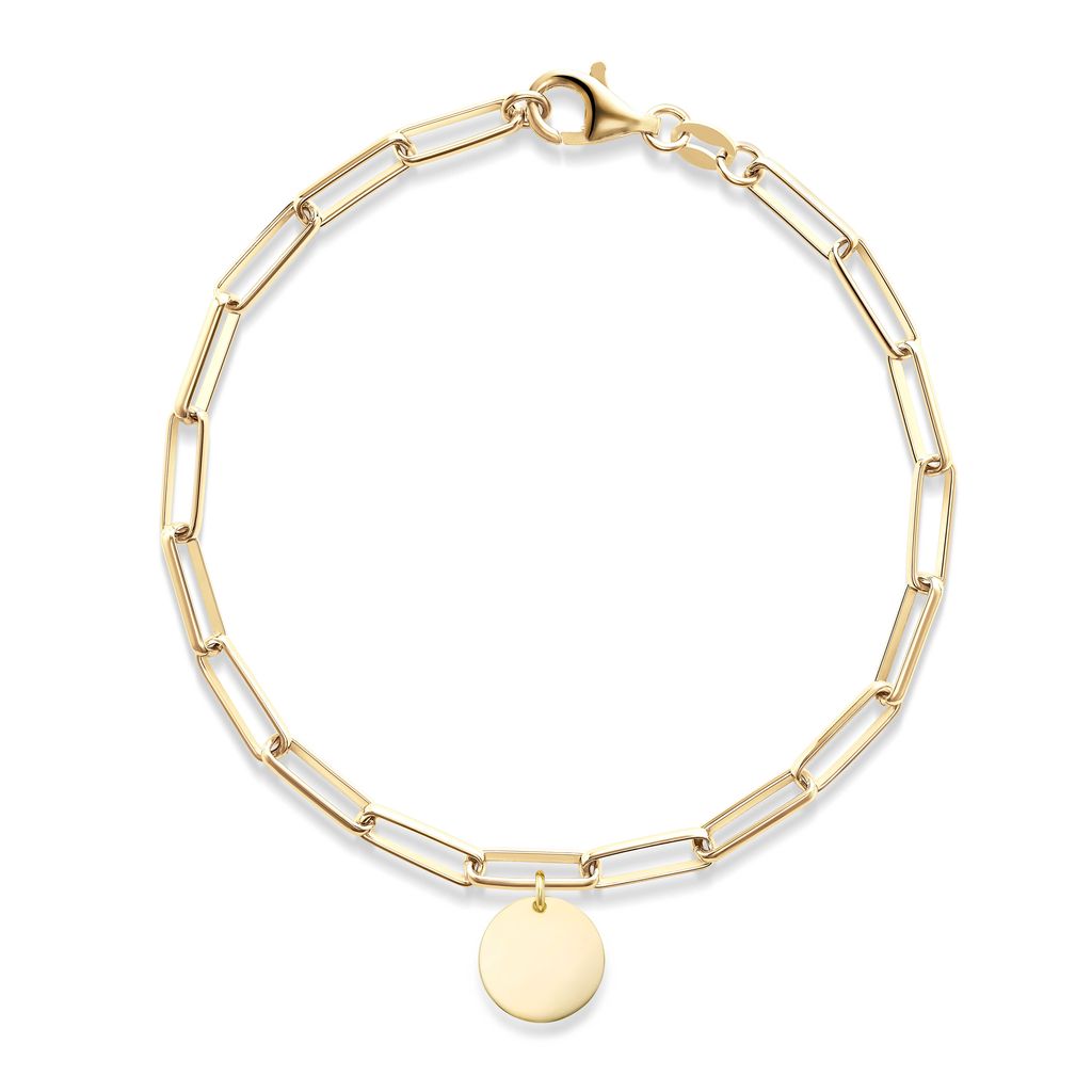 MISS MIMI Vermeil Yellow Link Bracelet