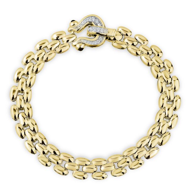 MISS MIMI Vermeil Yellow Equesrian Bracelet