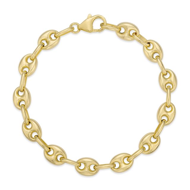 MISS MIMI Vermeil Yellow Flat Linked Bracelet