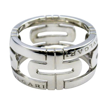 Bvlgari Ring 18K White Gold 10.50g