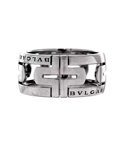 Bvlgari Ring 18K White Gold 10.50g