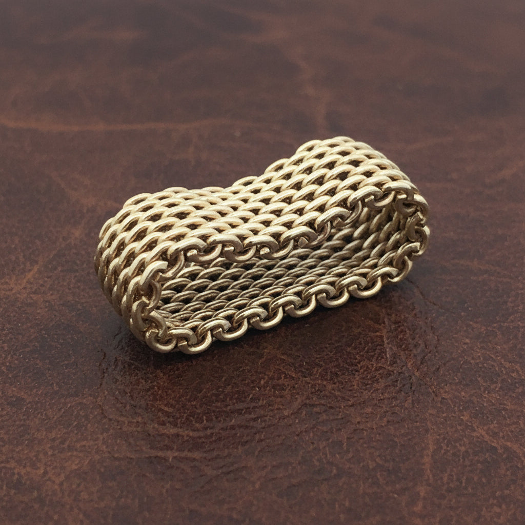 Tiffany Ring 18K Yellow Gold 12.68g