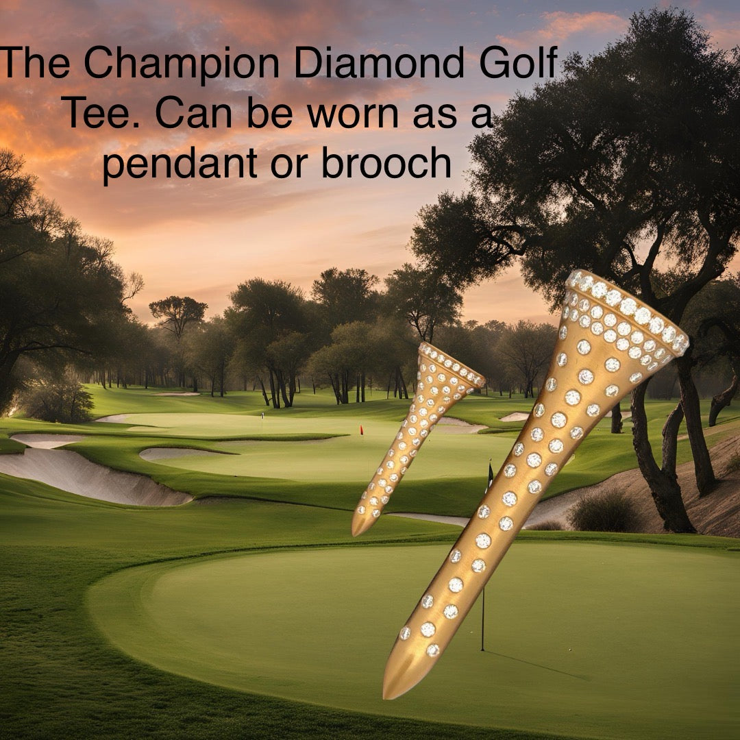 Brooch/Pendant Round Brilliant Cut Diamond 1.60 cttw  G-H VS2-SI1 14K Yellow Gold 14.10g