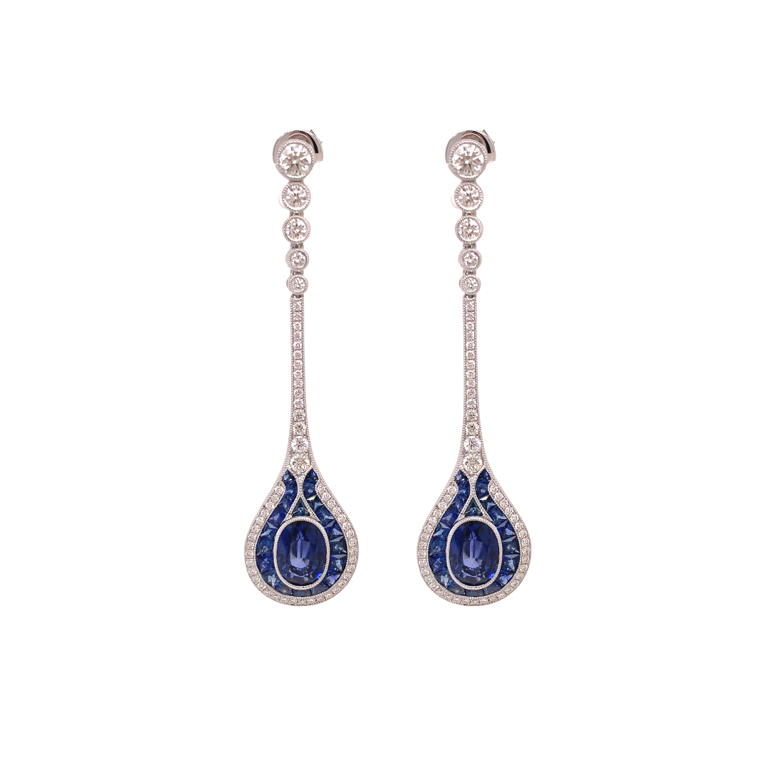 ER DAN 18KW 10.06g 2 Sapphire 3.96tw 110 Diamond 1.46tw