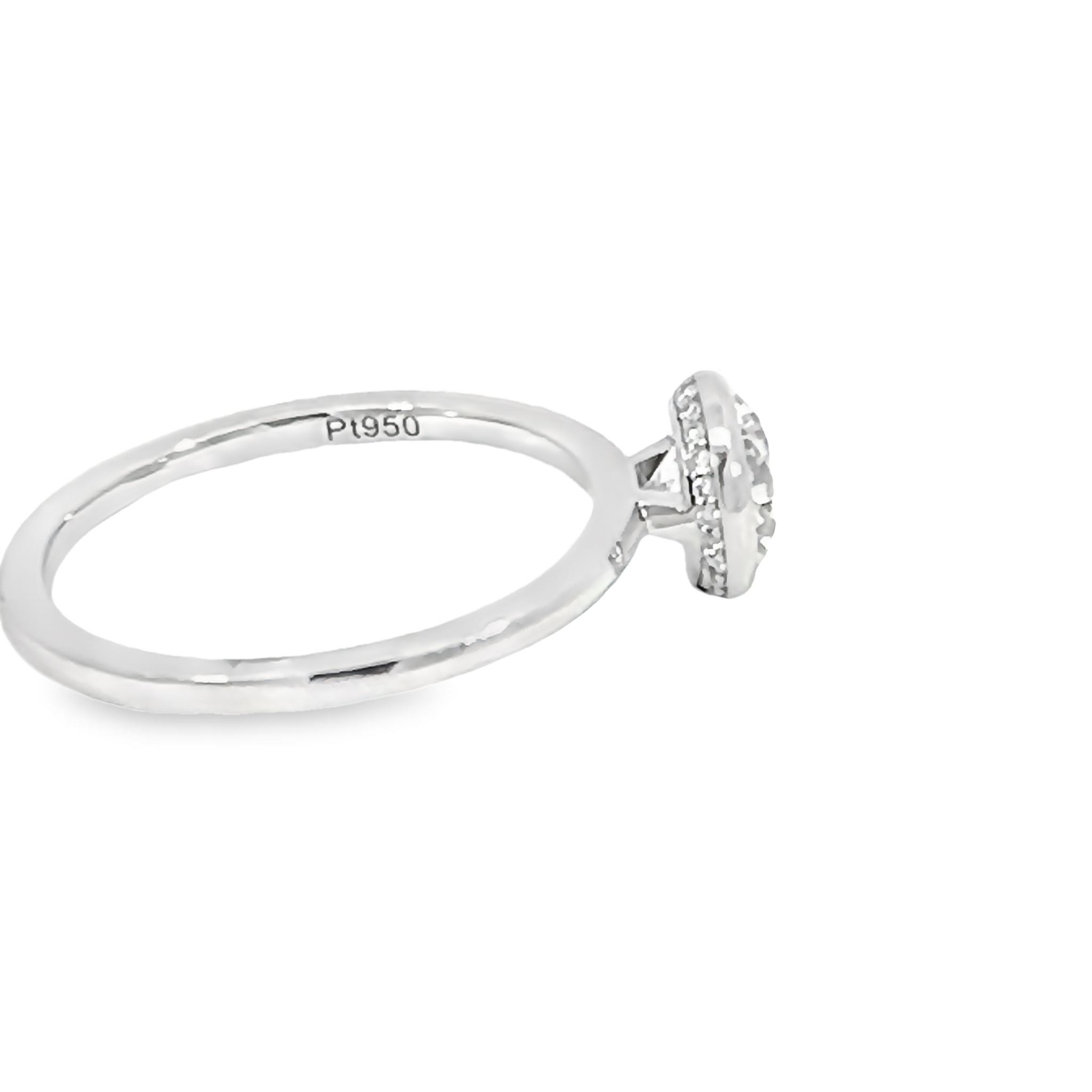 Round Brilliant Bezel Solitaire Diamond Engagement Ring