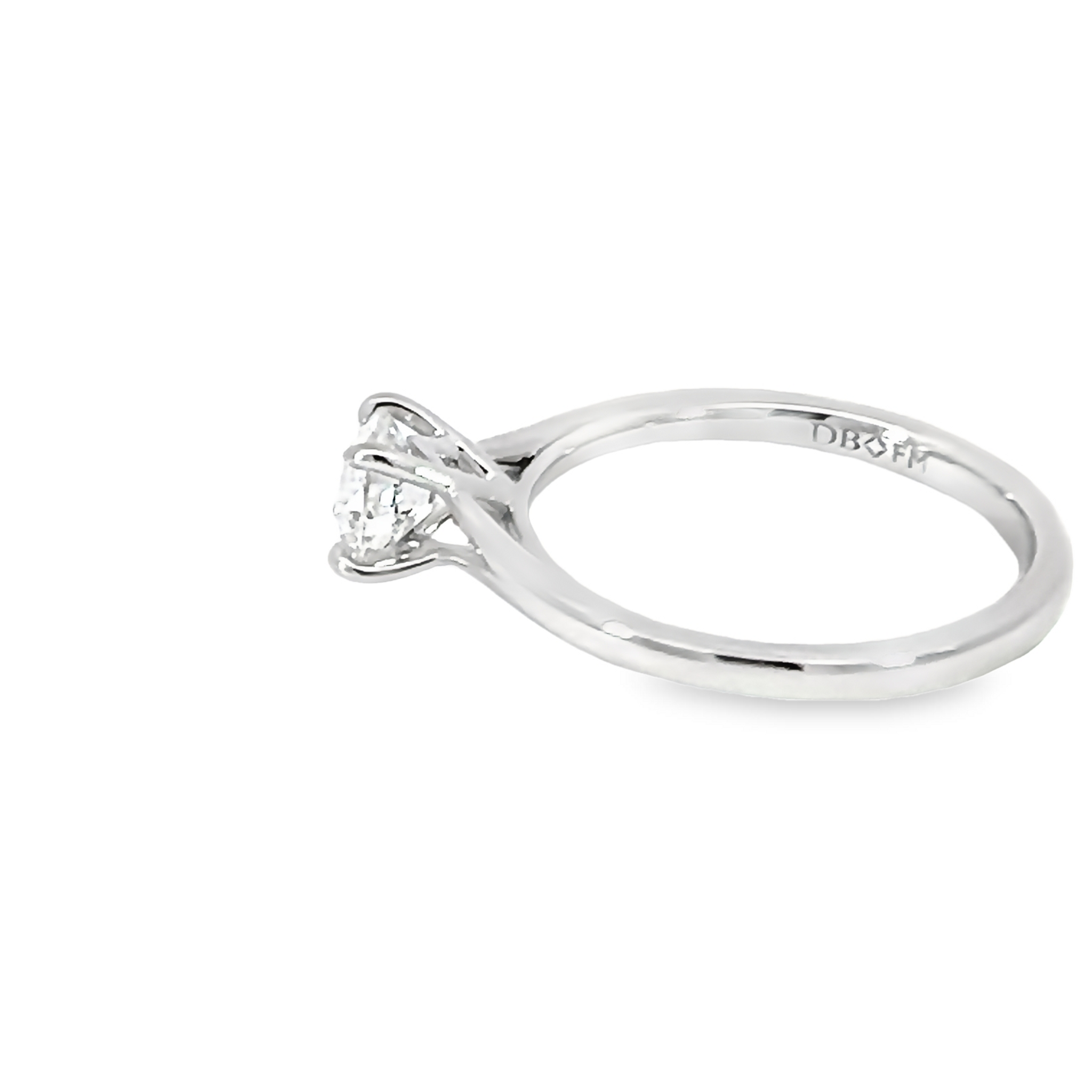 Round Brilliant Solitaire Diamond Engagement Ring