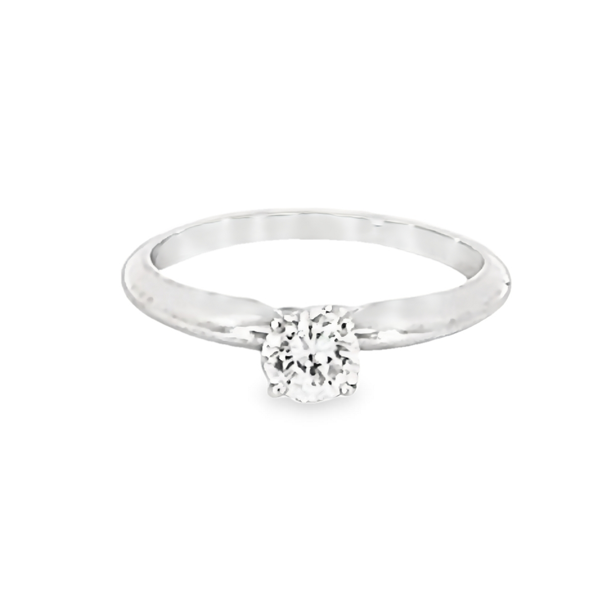 Round Brilliant Solitaire Diamond Engagement Ring