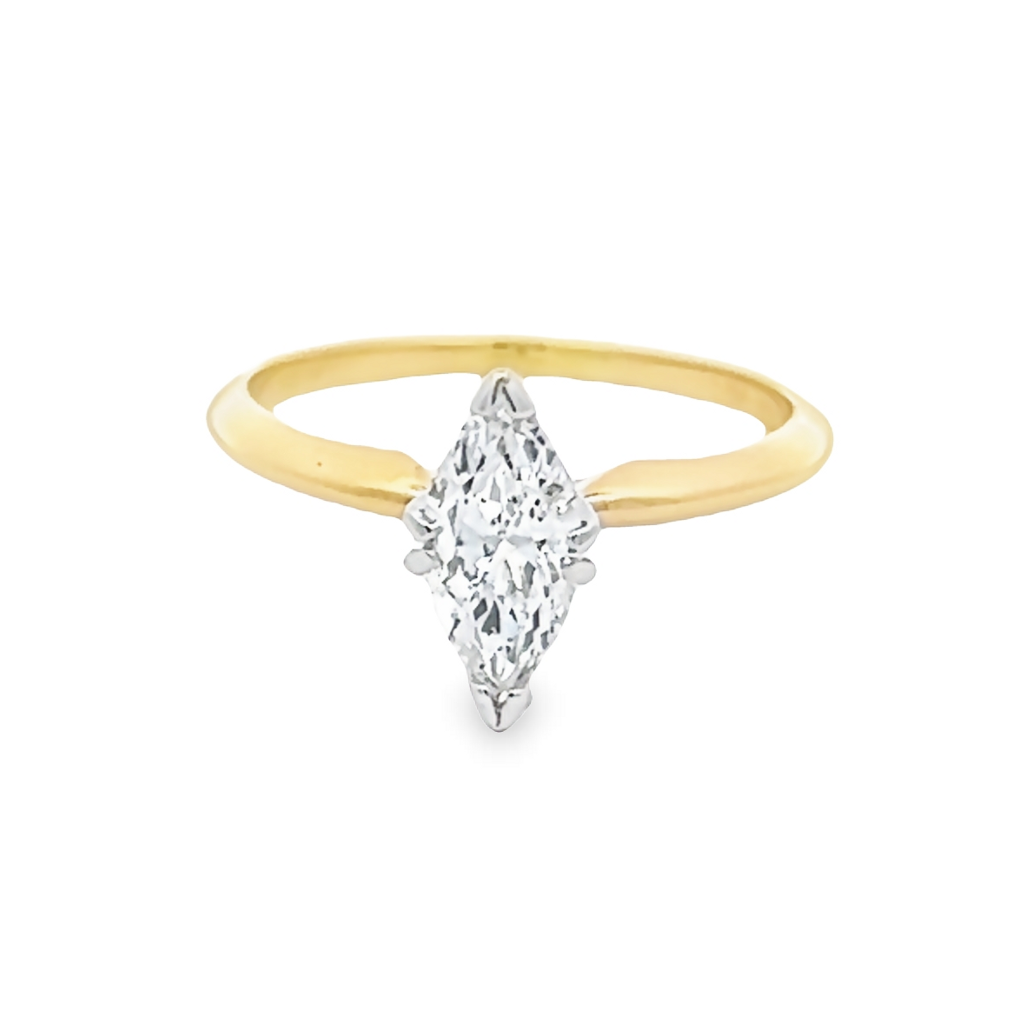 Marquise Diamond Solitaire Engagment Ring