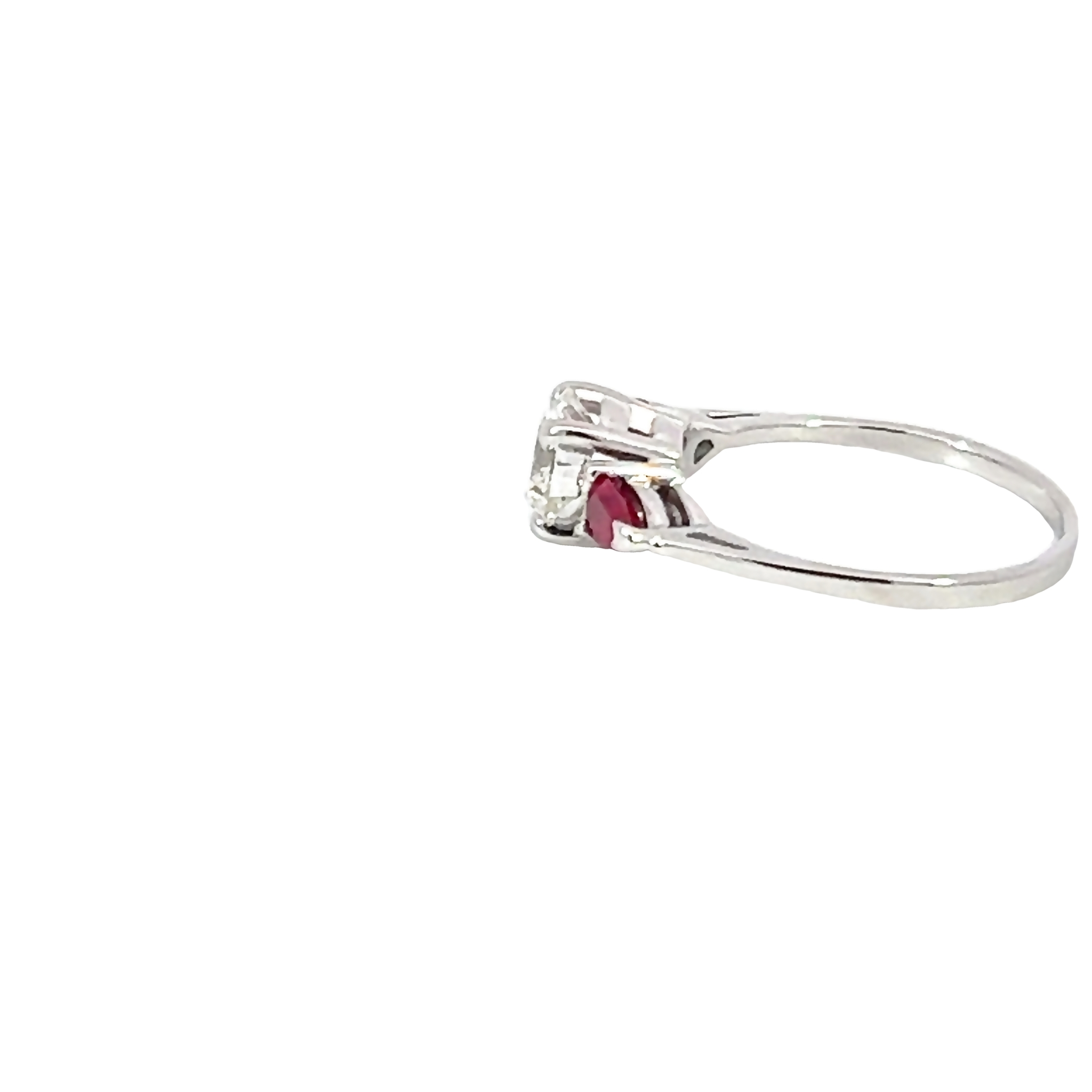 Three Stone Diamond Engagement Ring