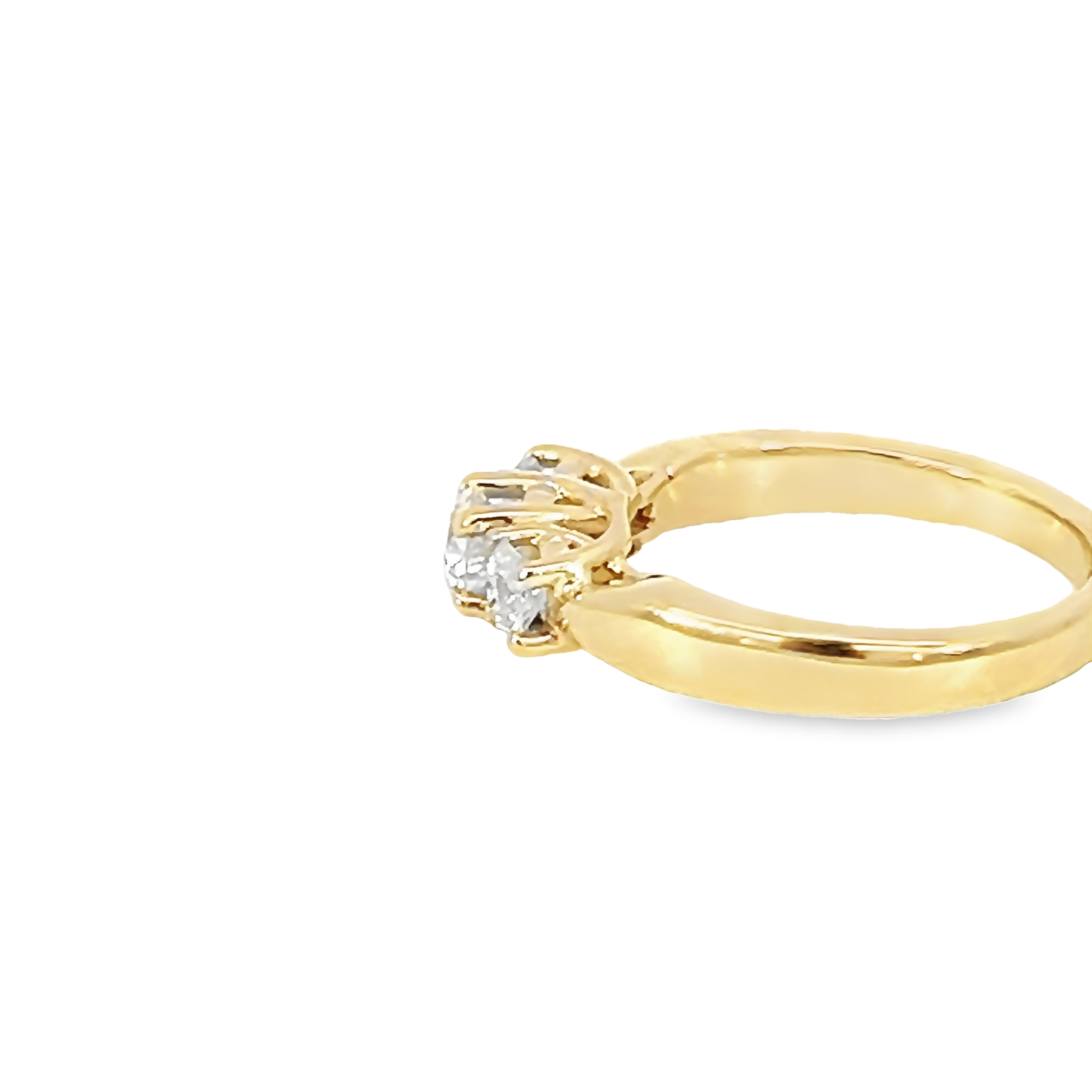 14k Yellow Gold Diamond Ring
