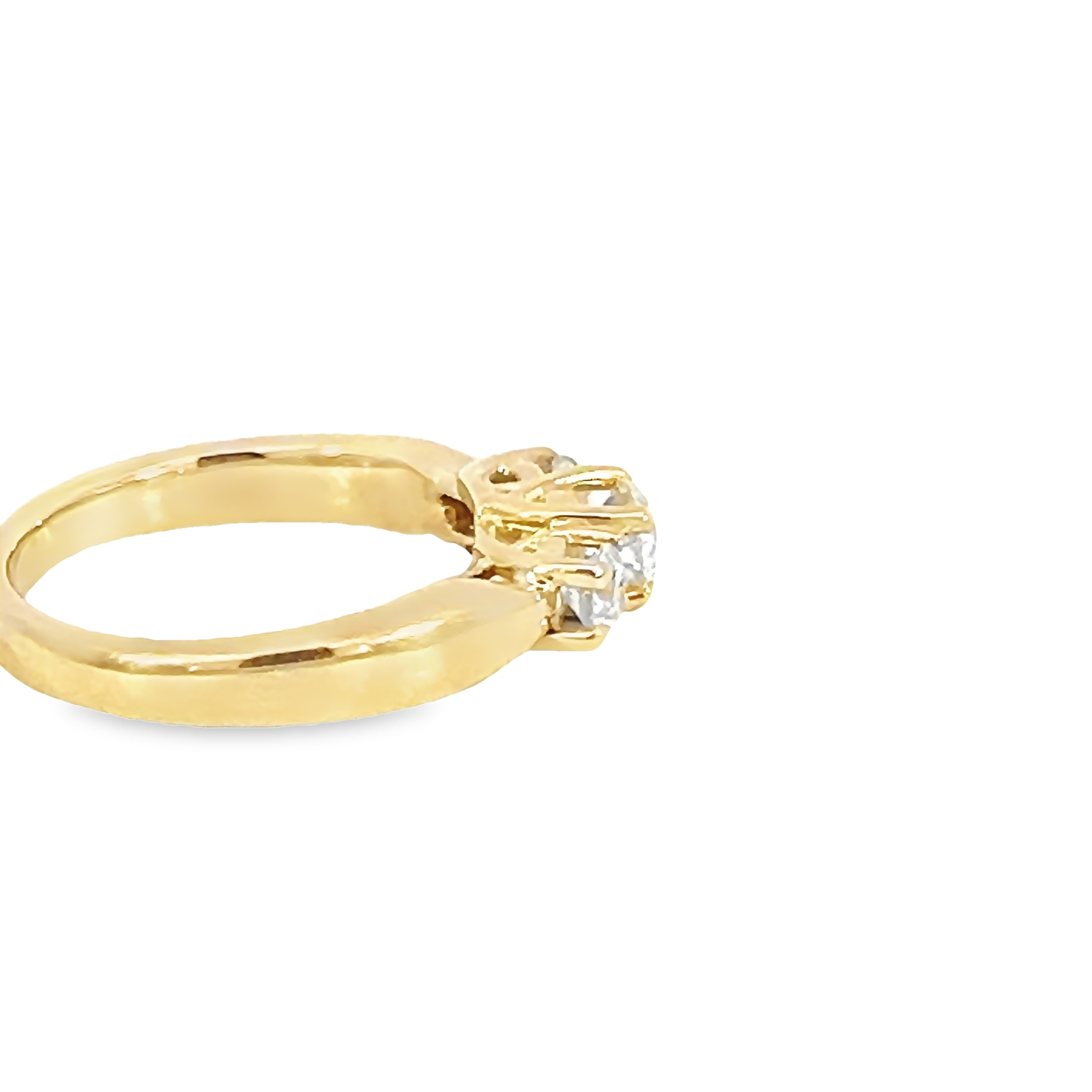 14k Yellow Gold Diamond Ring