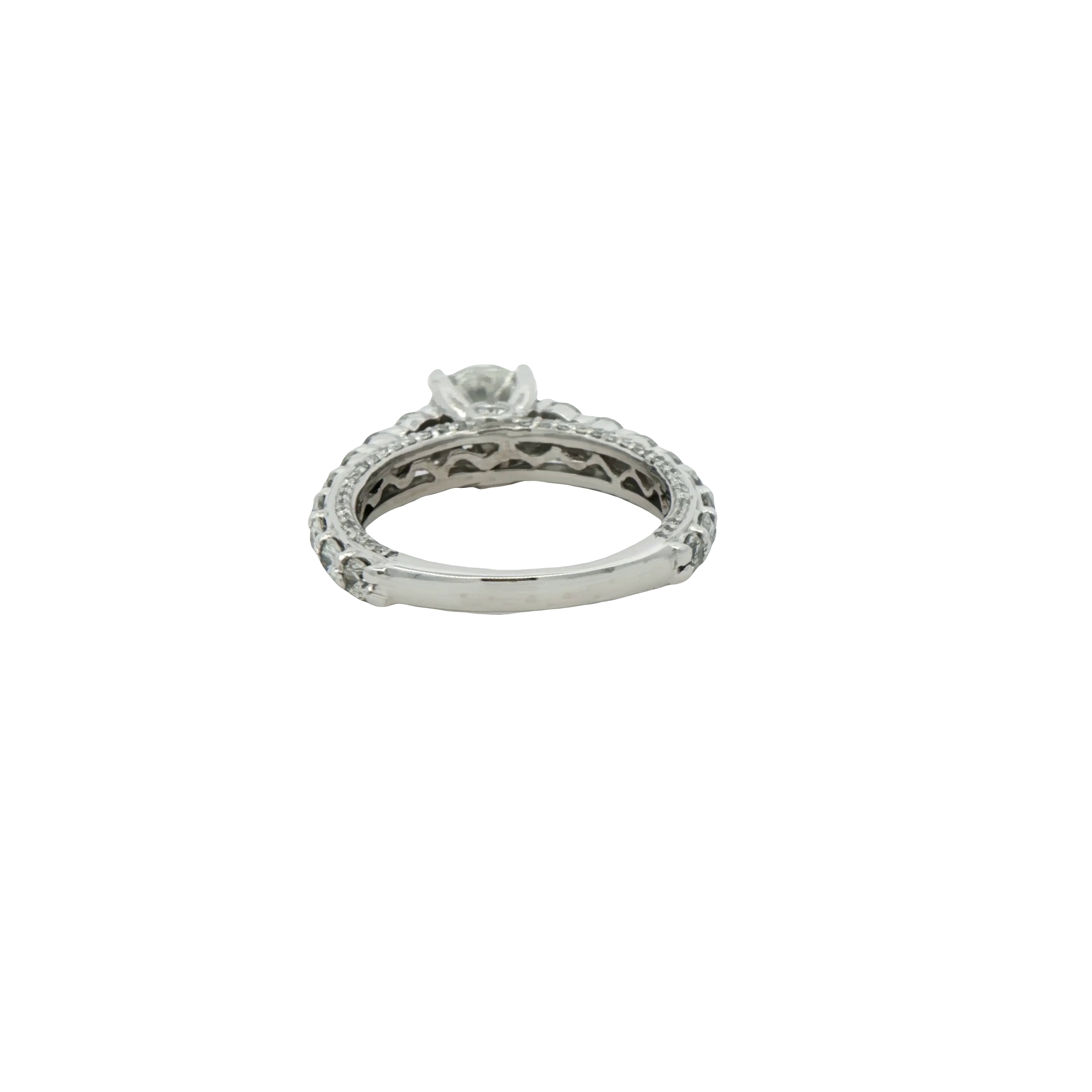 Diamond Platinum Engagement Ring