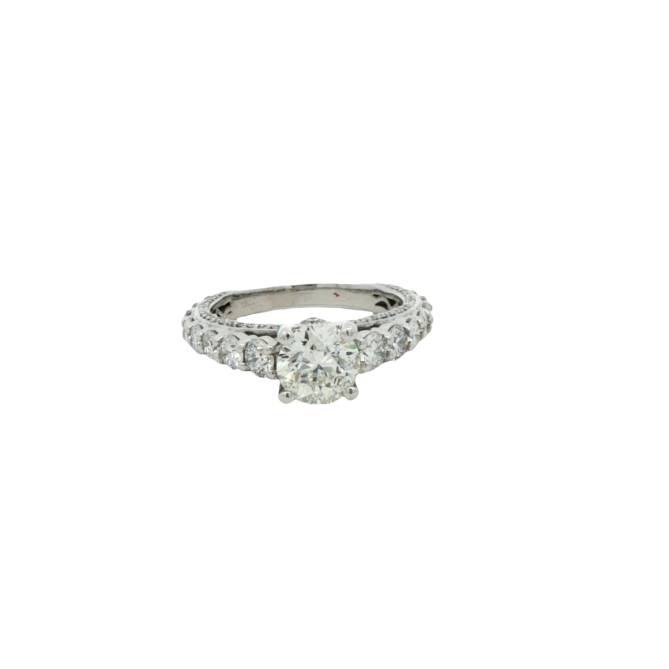 Diamond Platinum Engagement Ring