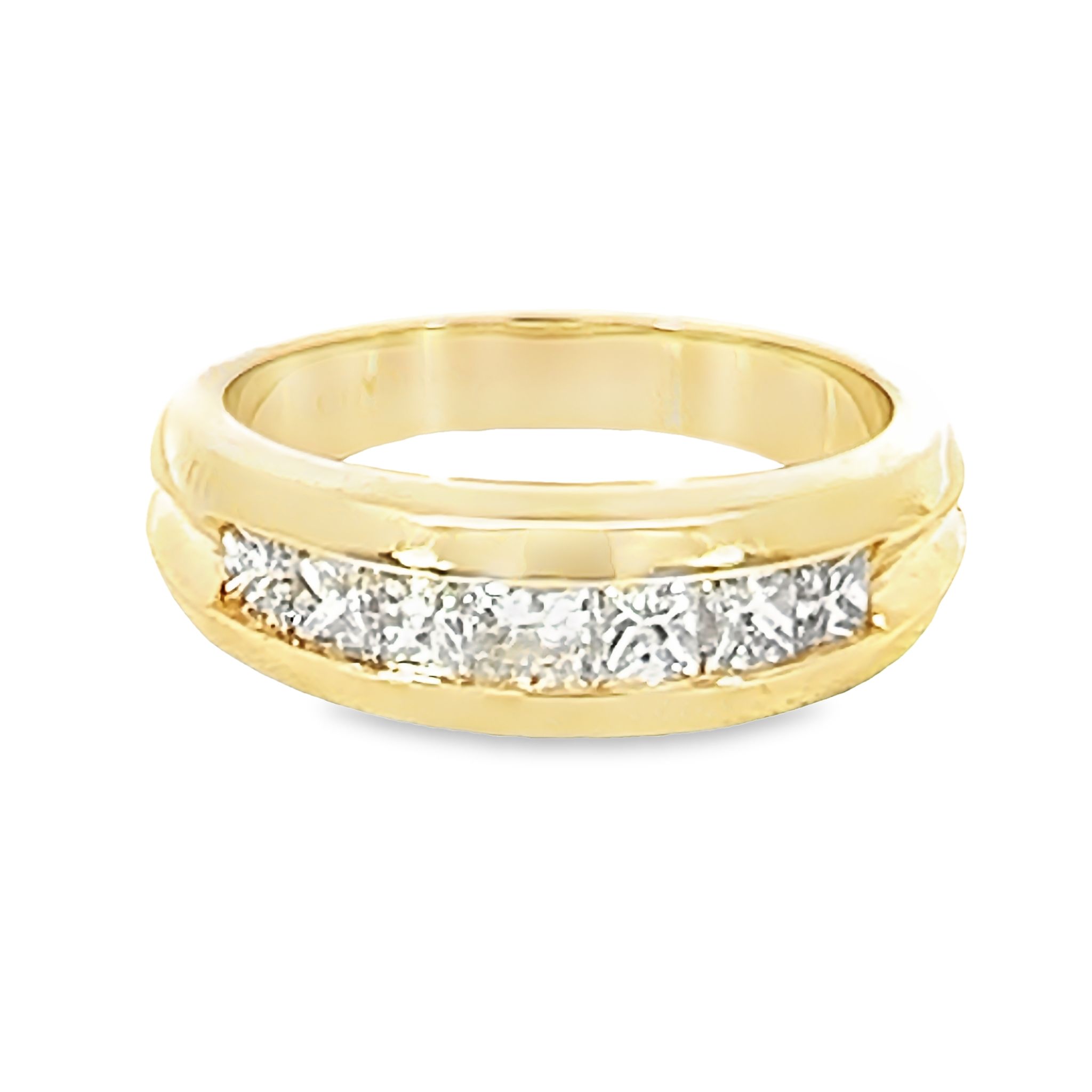 14k Yellow Gold Wedding Band