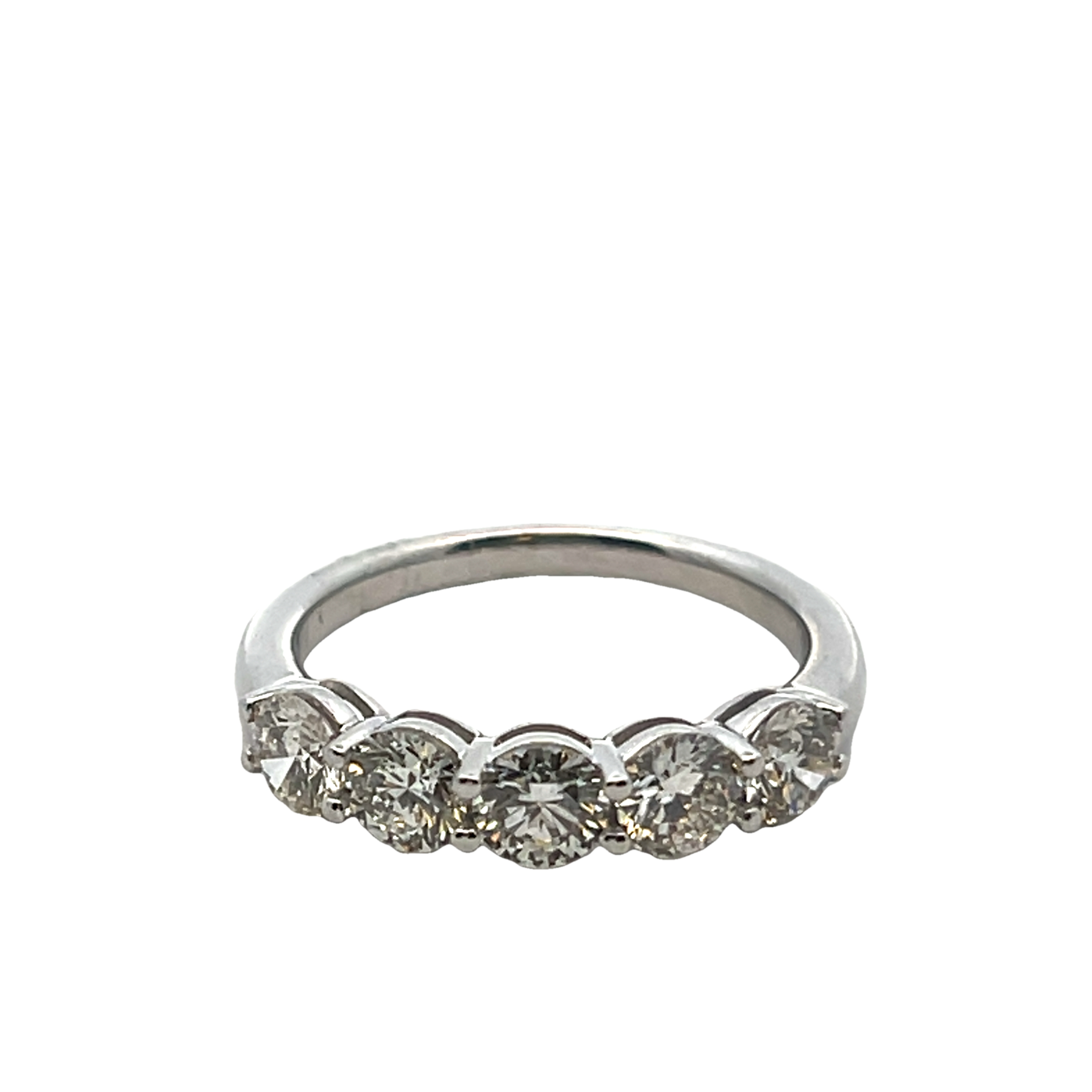 Platinum Diamond Wedding Band