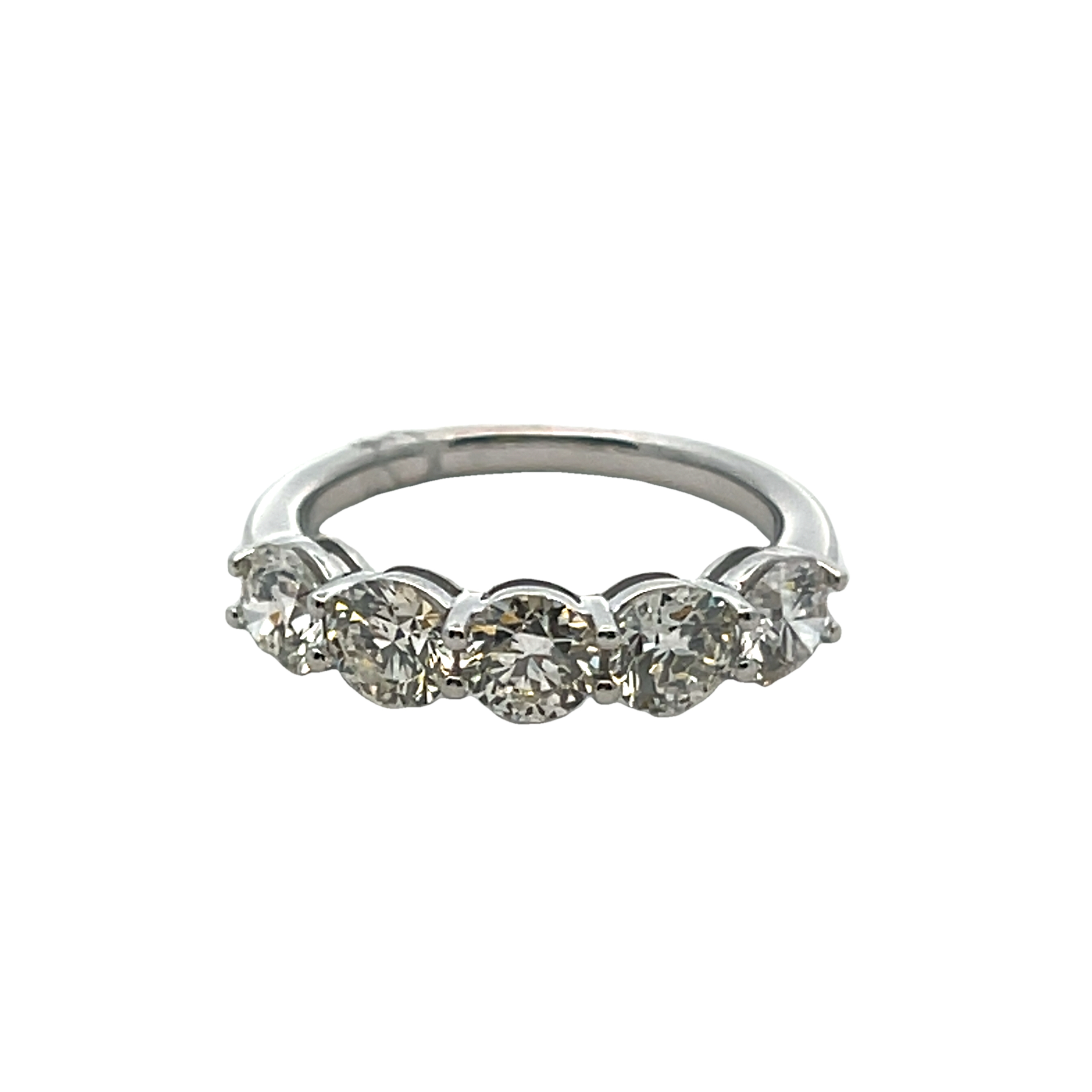 Platinum Diamond Wedding Band