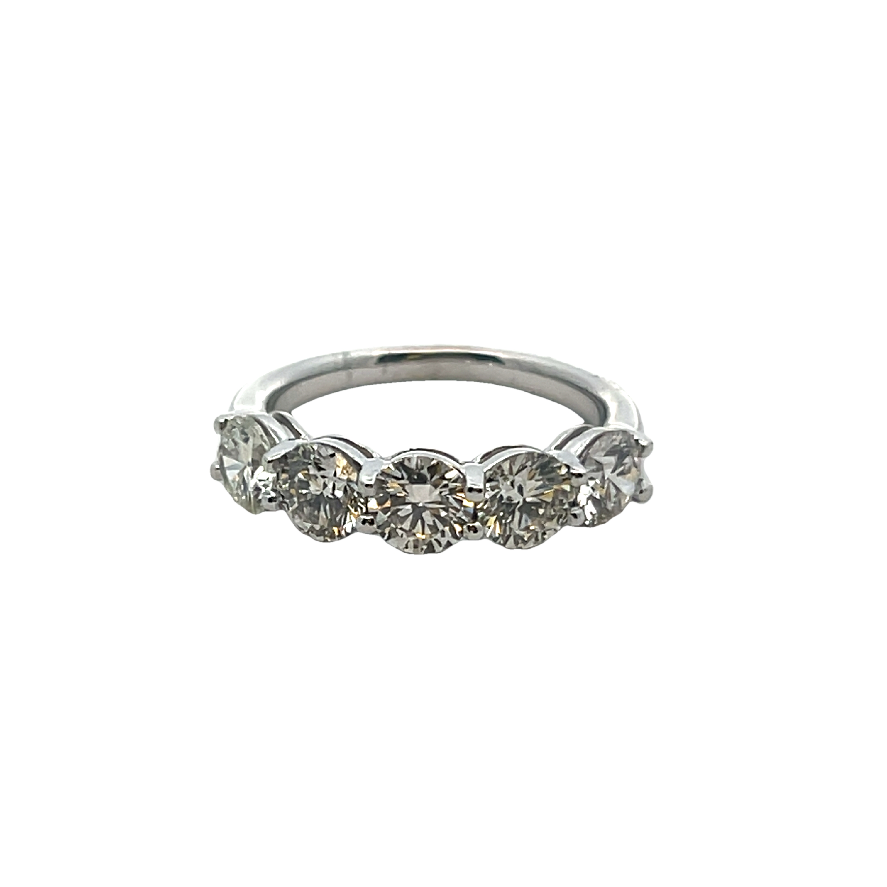 Platinum Diamond Wedding Band