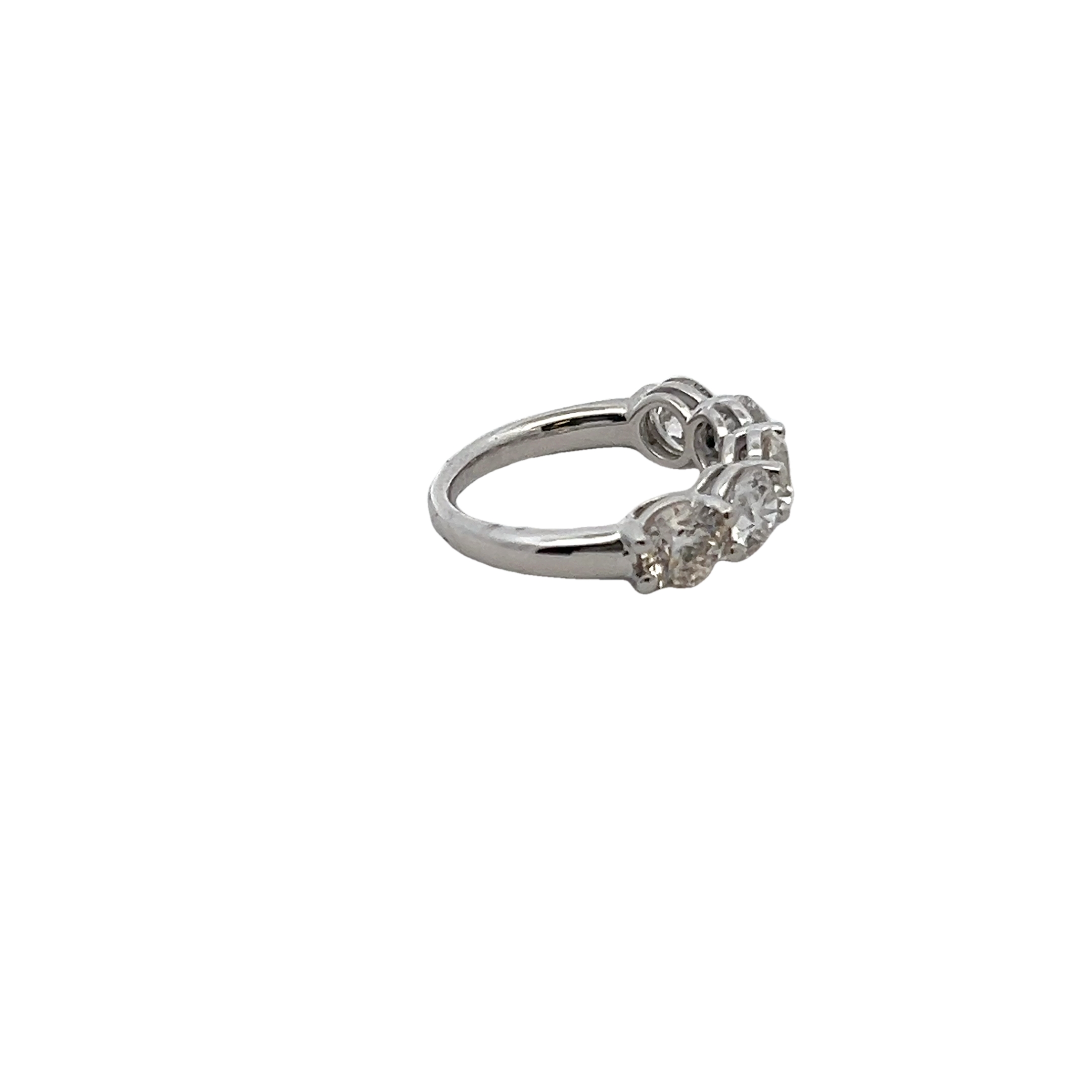 Platinum Diamond Wedding Band