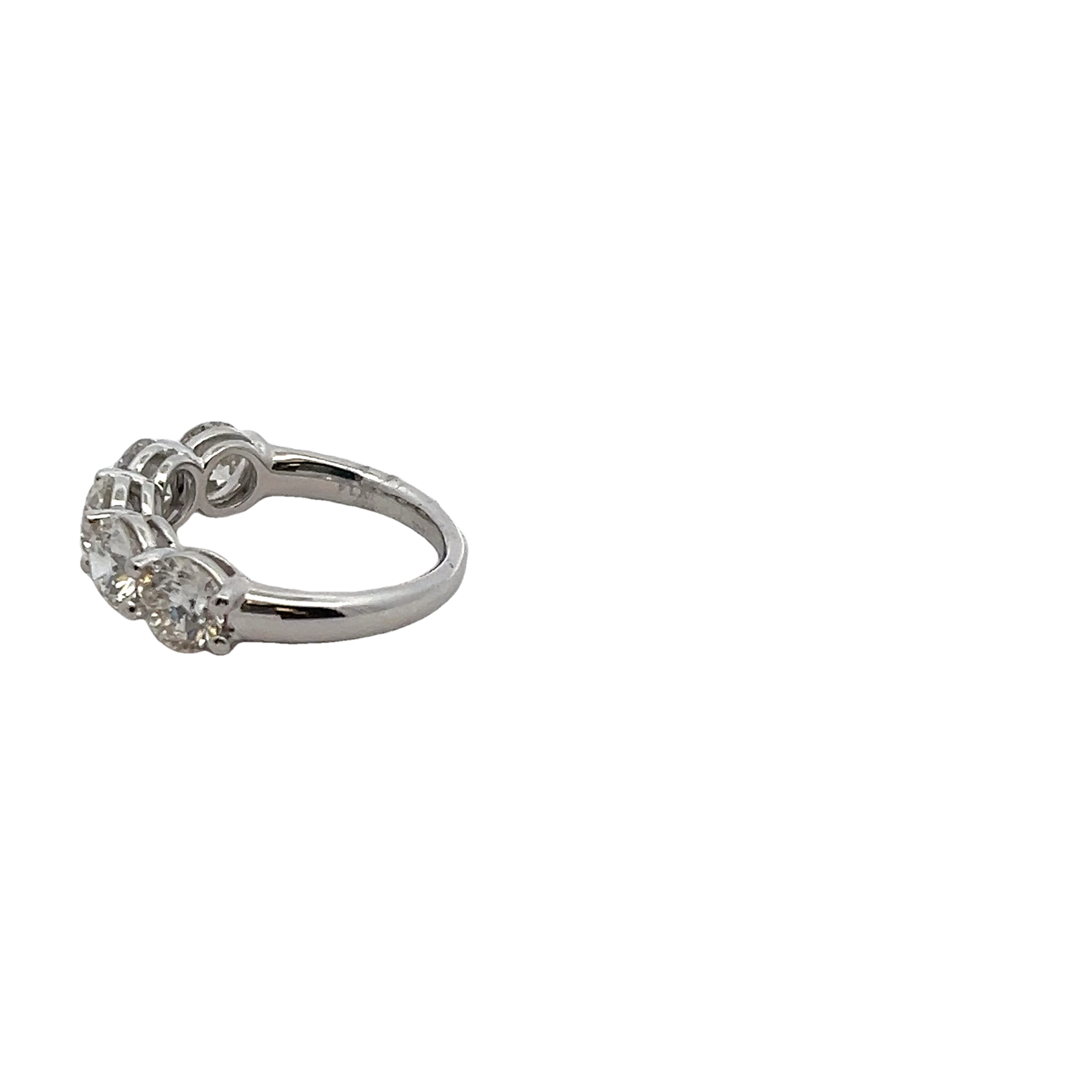 Platinum Diamond Wedding Band