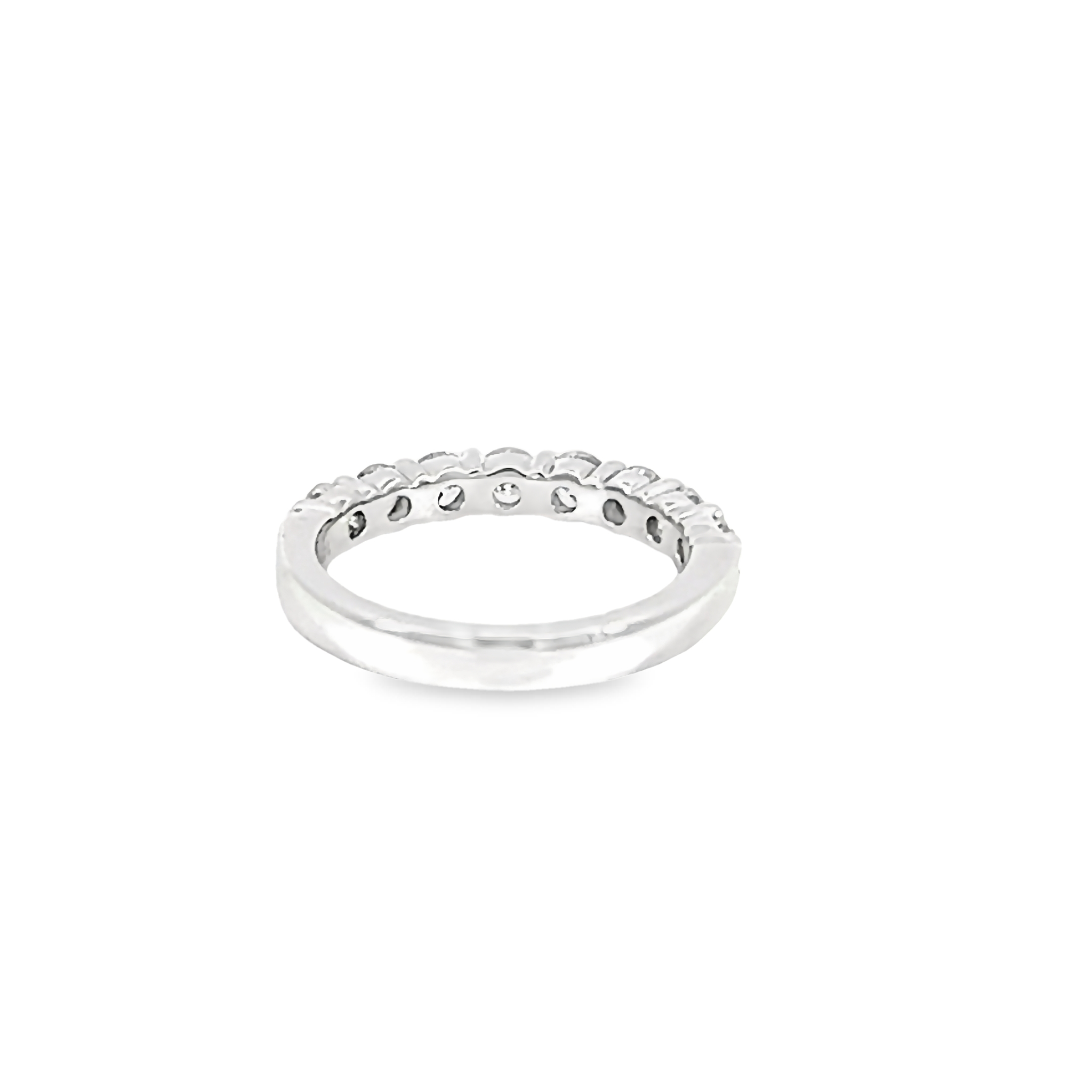 14k White Gold Diamond Wedidng Band
