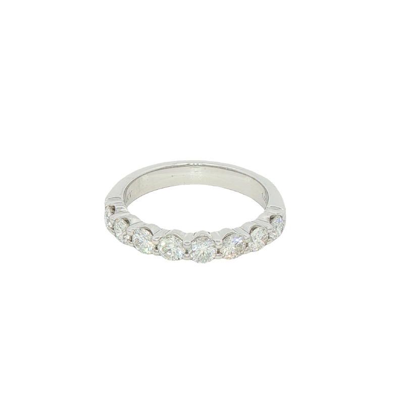 14k White Gold Diamond Wedidng Band