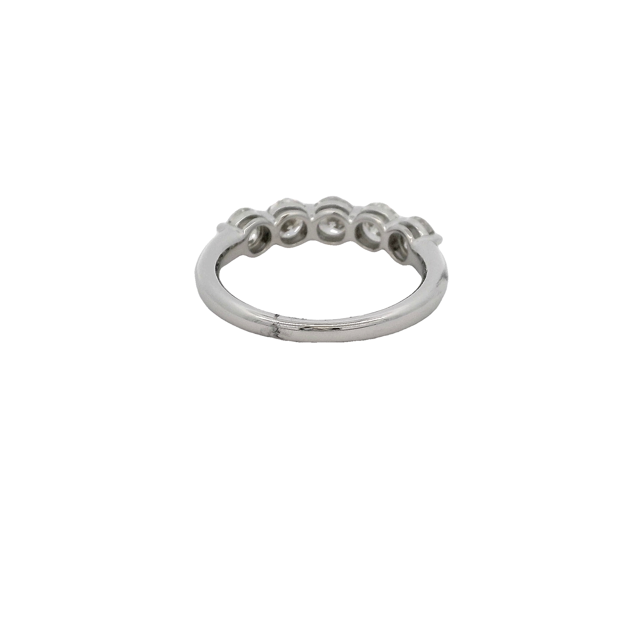 Platinum Diamond Wedding Band