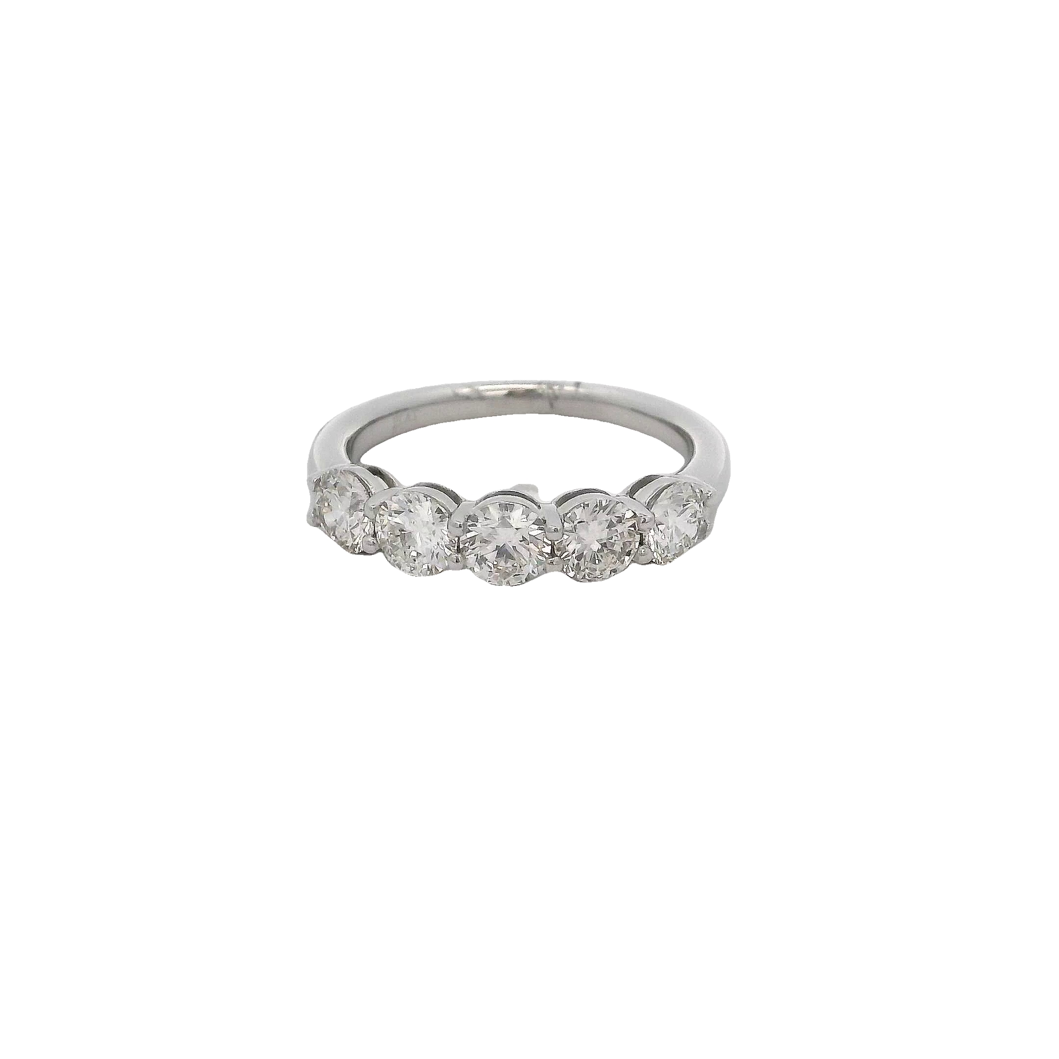 Platinum Diamond Wedding Band