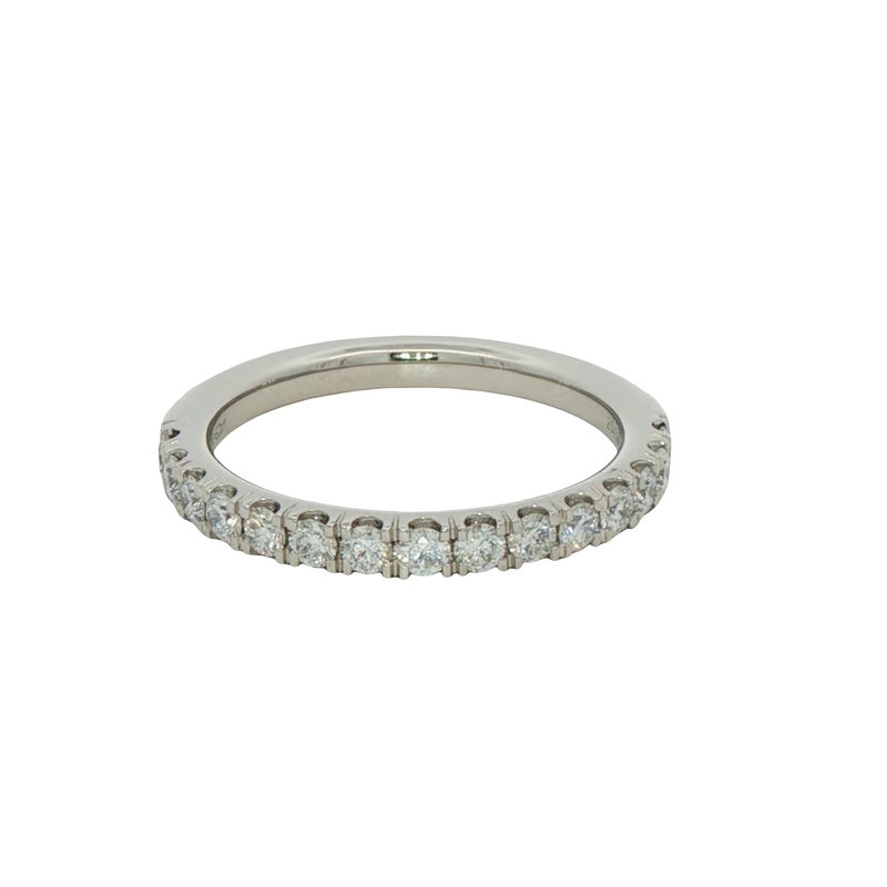 Platinum Diamond Wedding Band