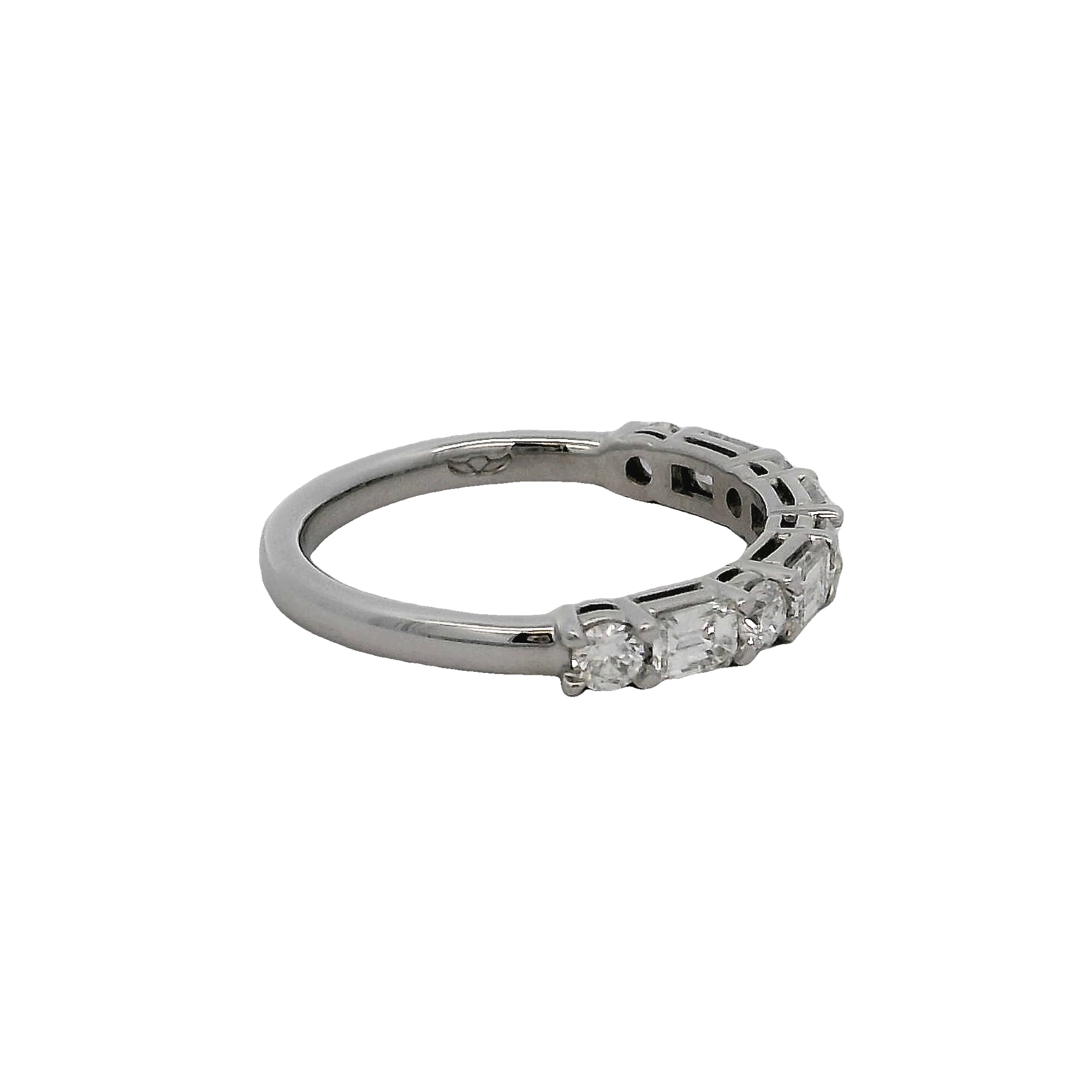 Platinum Diamond Wedding Band