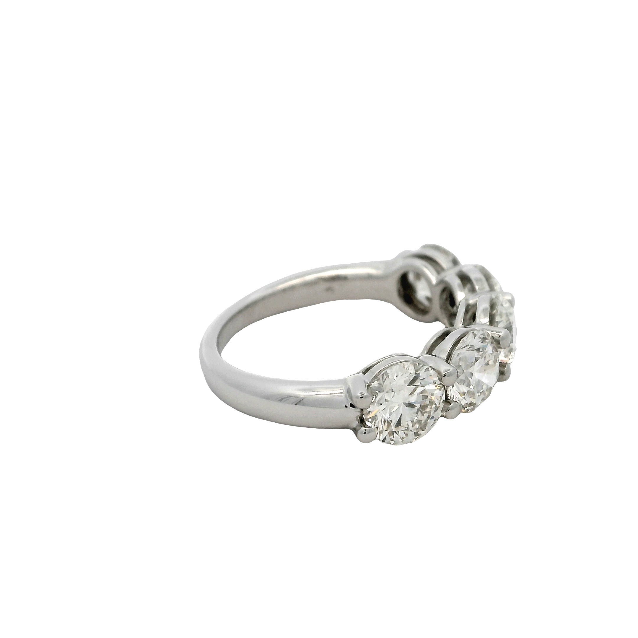Platinum Diamond Wedding Band