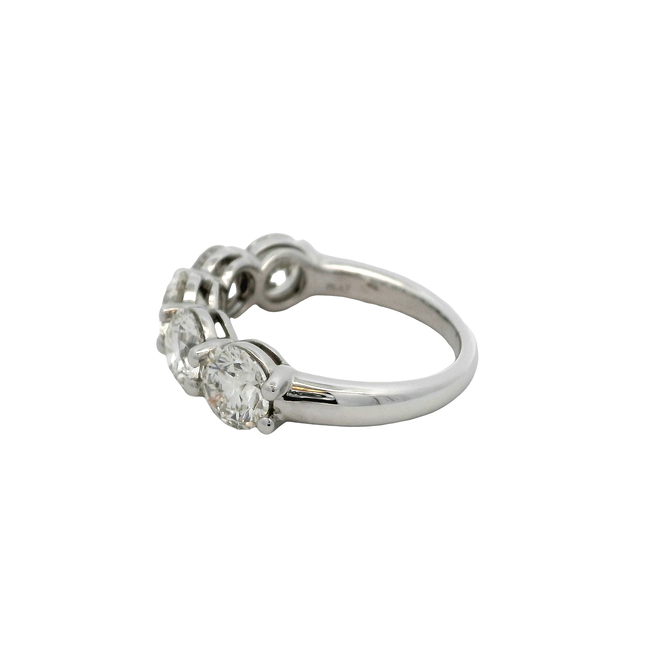 Platinum Diamond Wedding Band