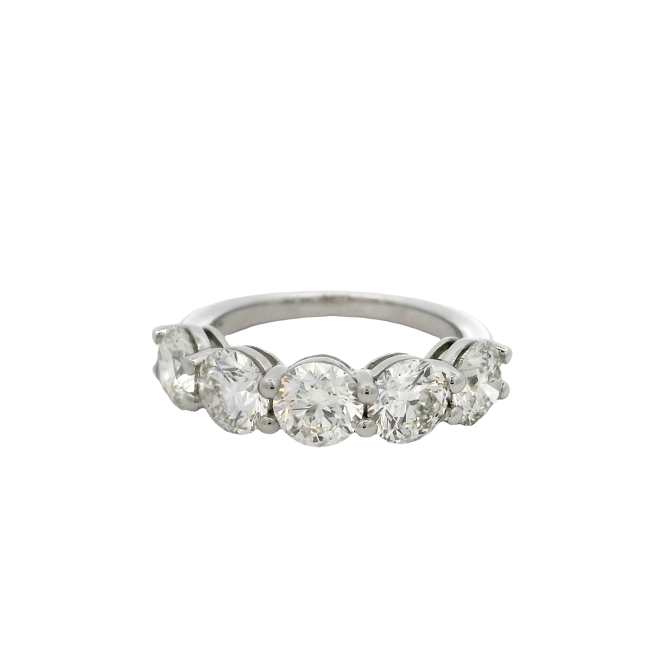 Platinum Diamond Wedding Band