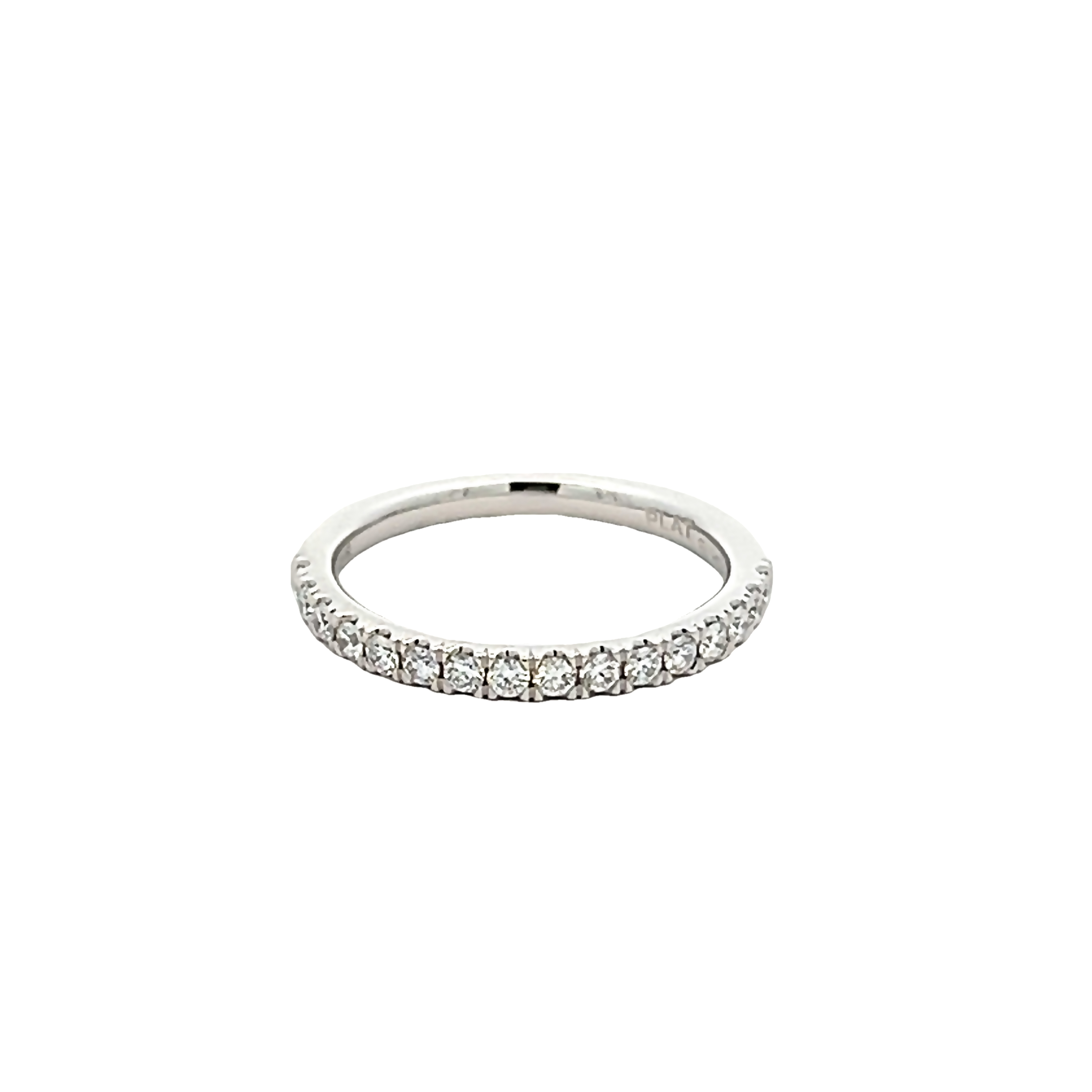 Platinum Diamond Wedding Band