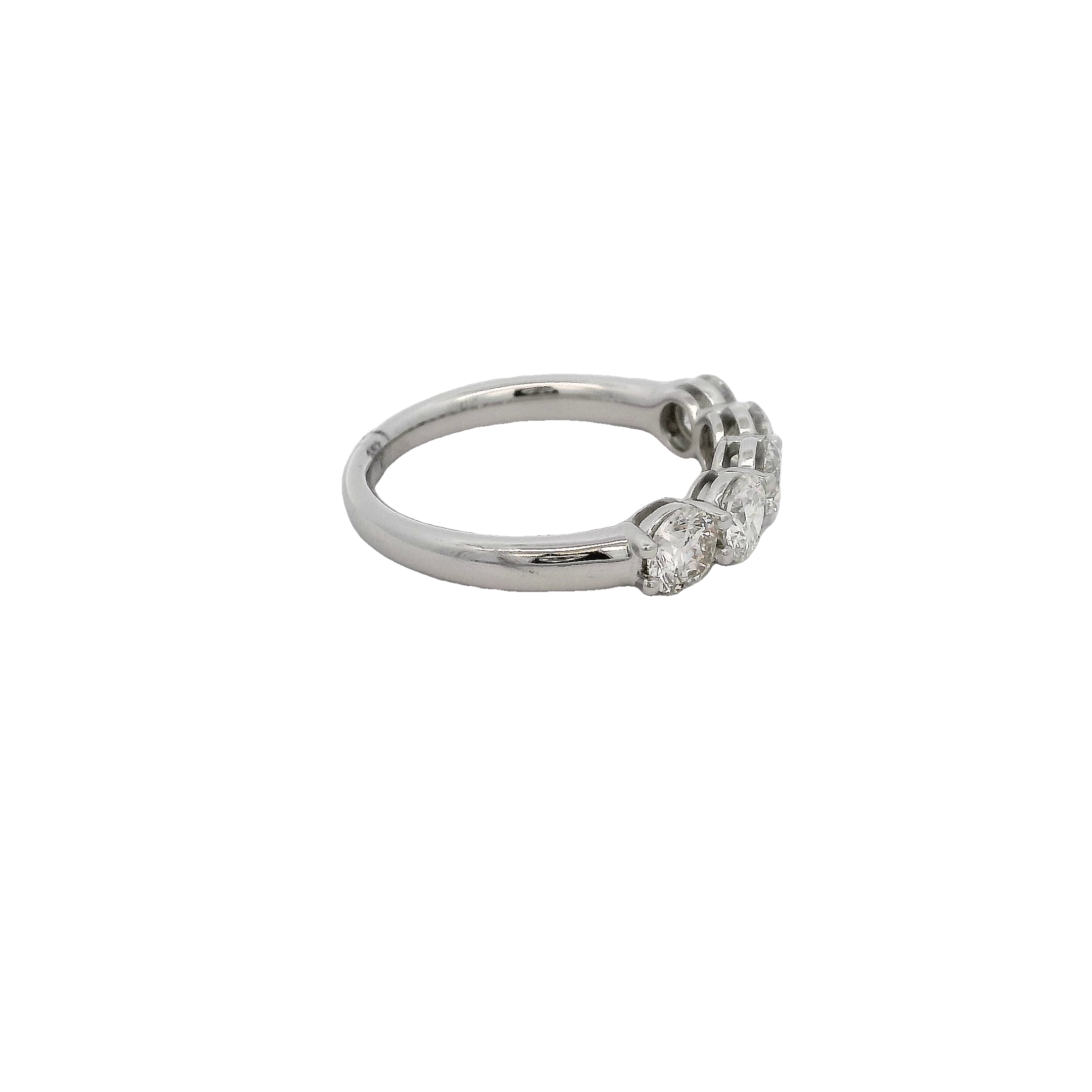 Platinum Diamond Wedding Band