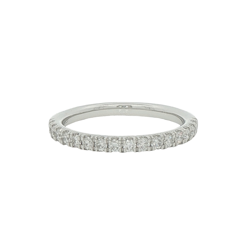 Platinum And Diamond Wedding Band