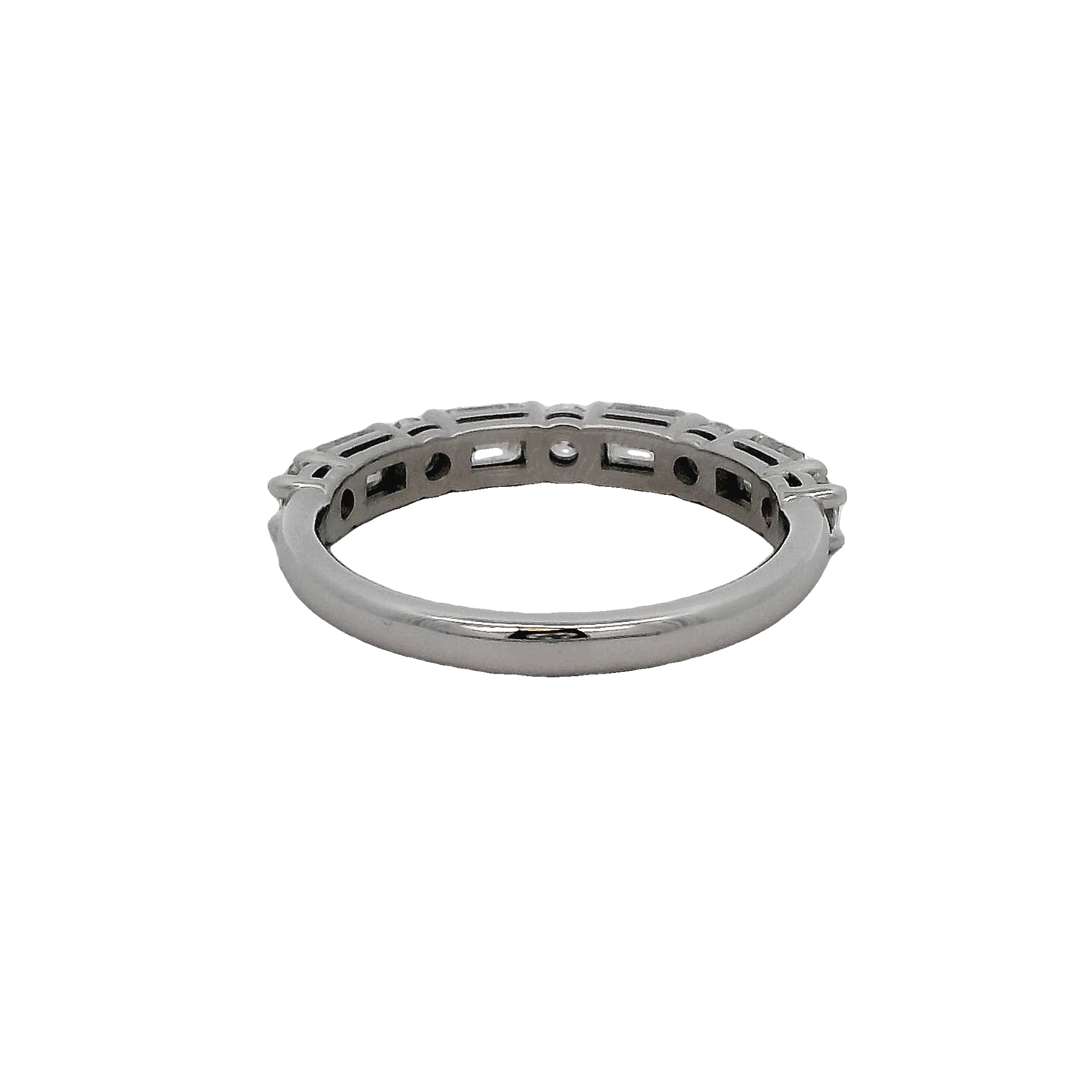 Platinum Diamond Wedding Band