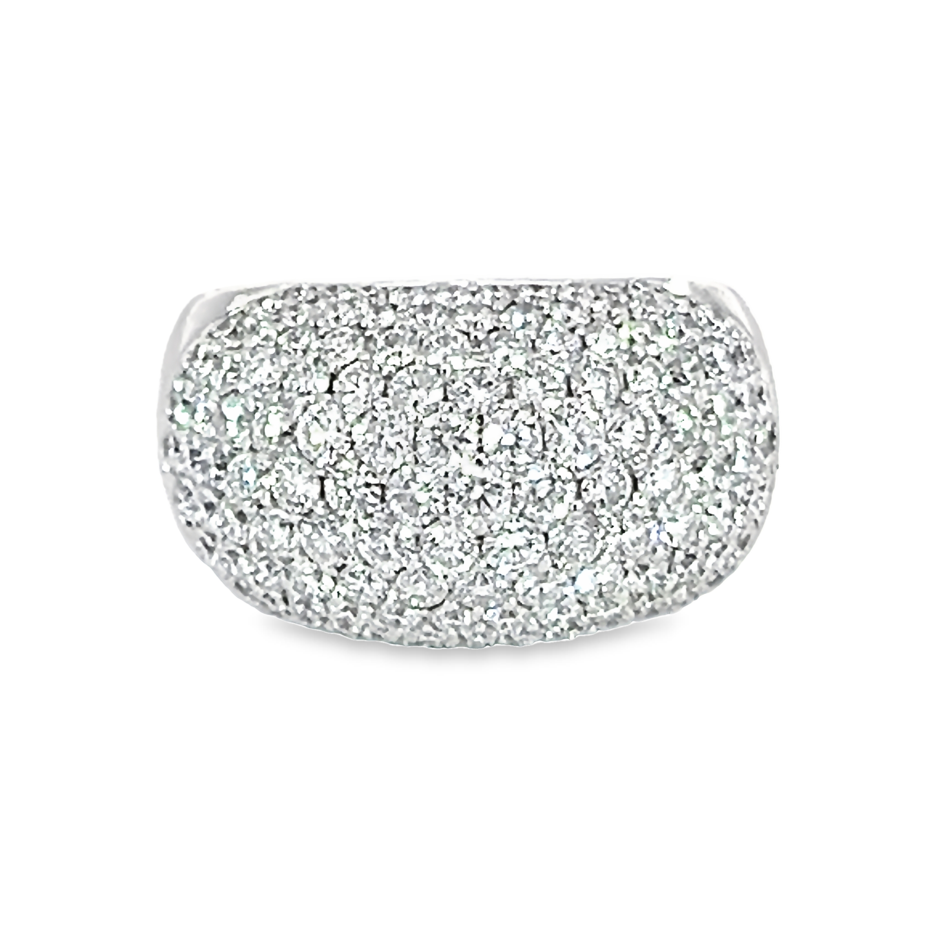 18k White Gold Diamond Ring