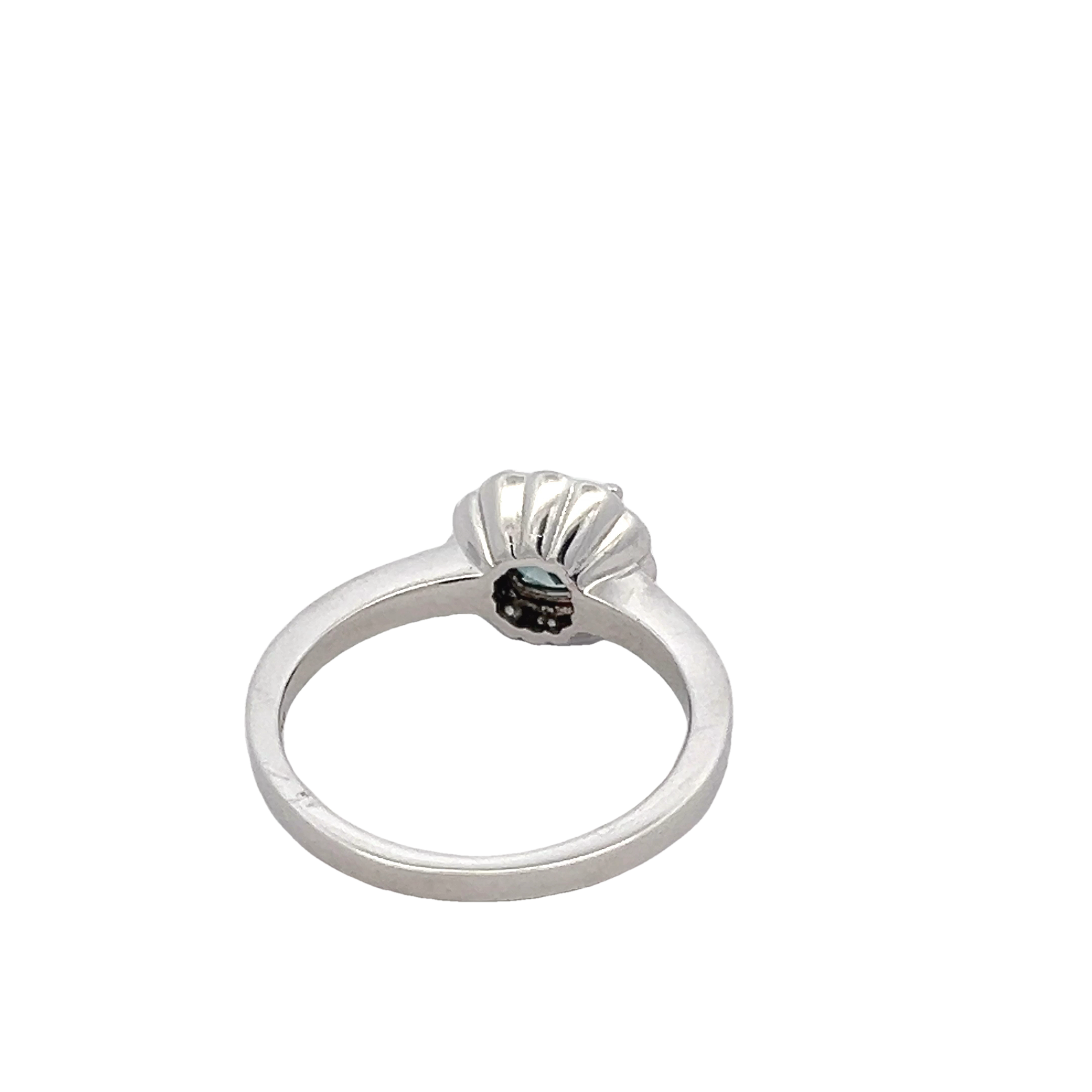 14k White Gold Diamond Ring
