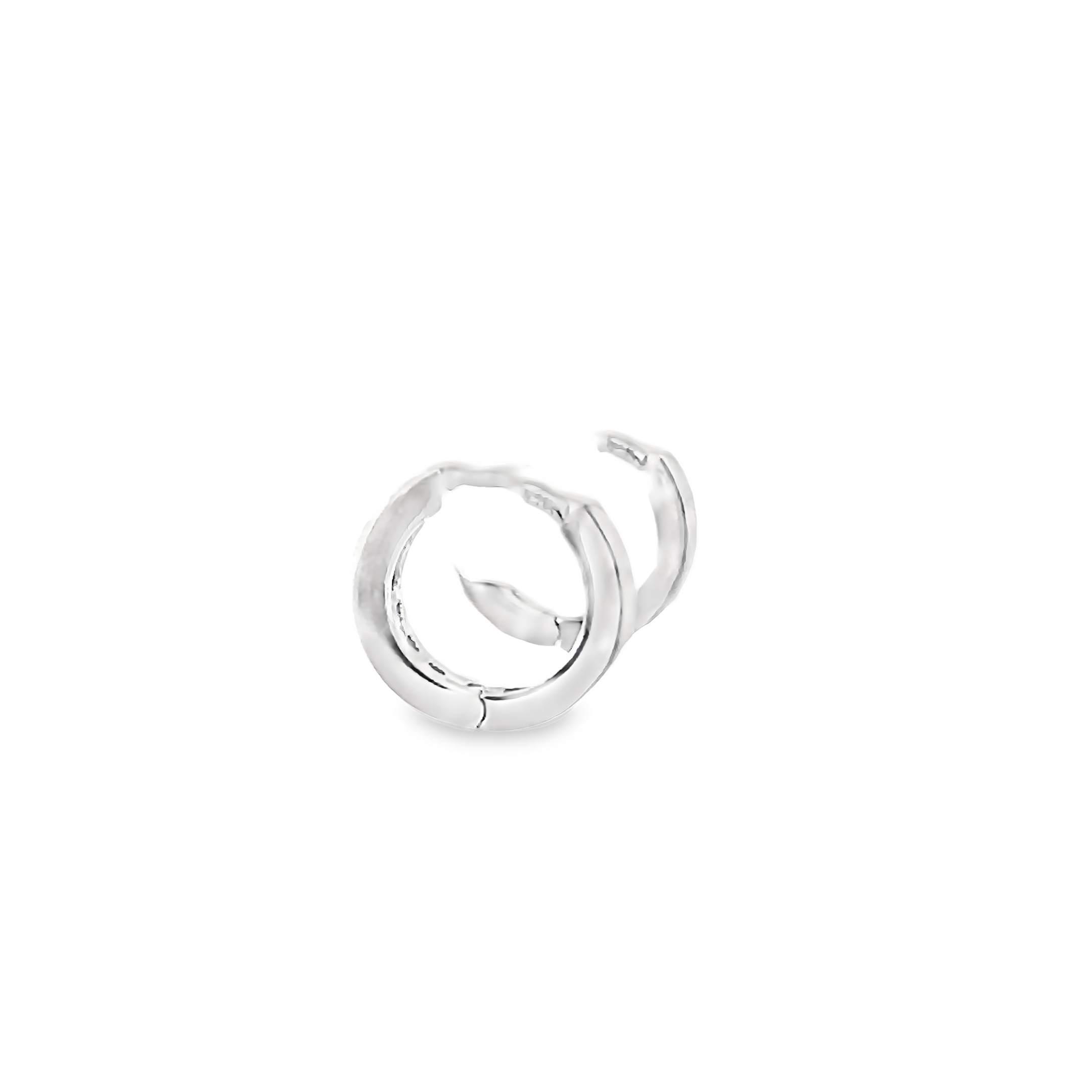 Diamond Hoop Earrings