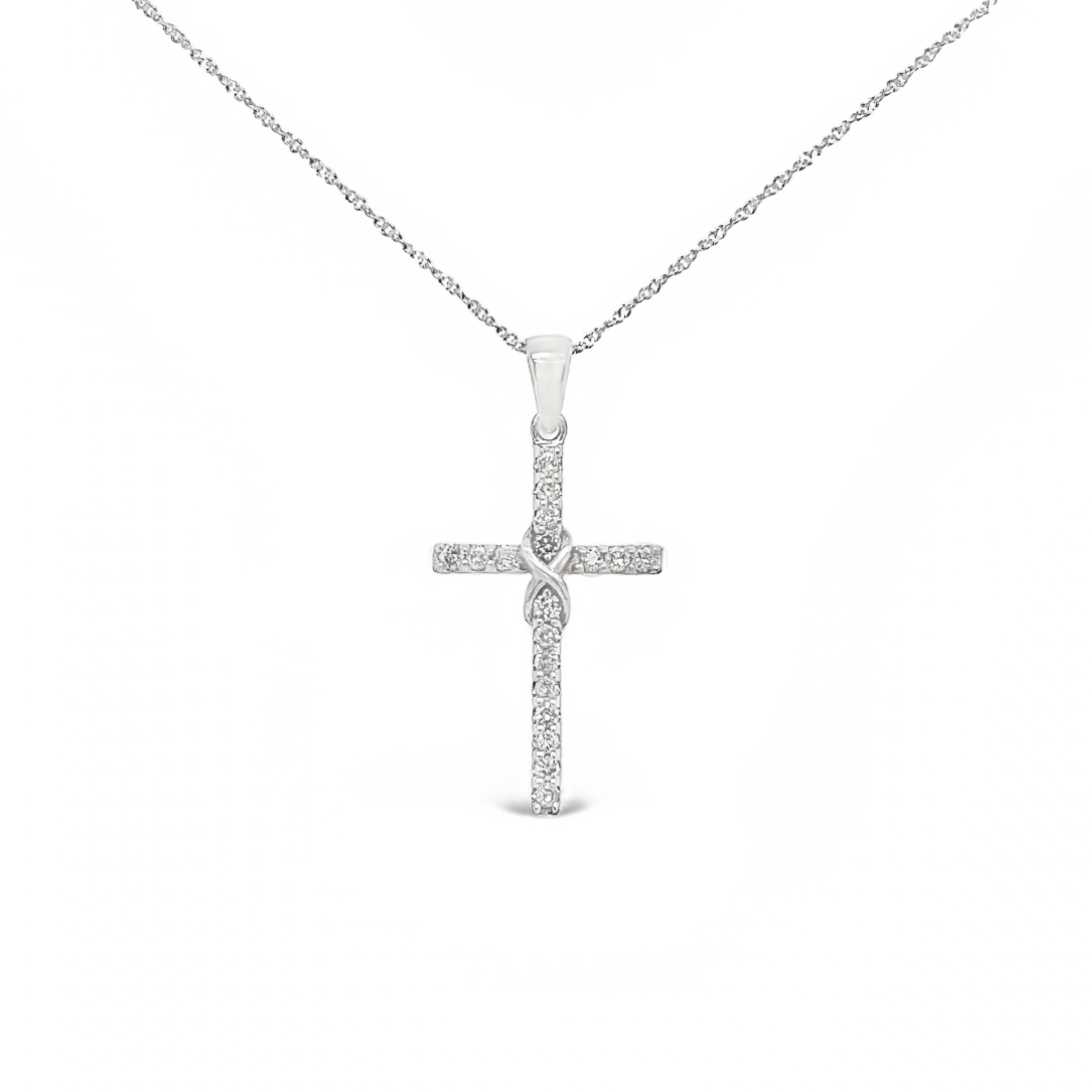 Diamond Cross Pendant
