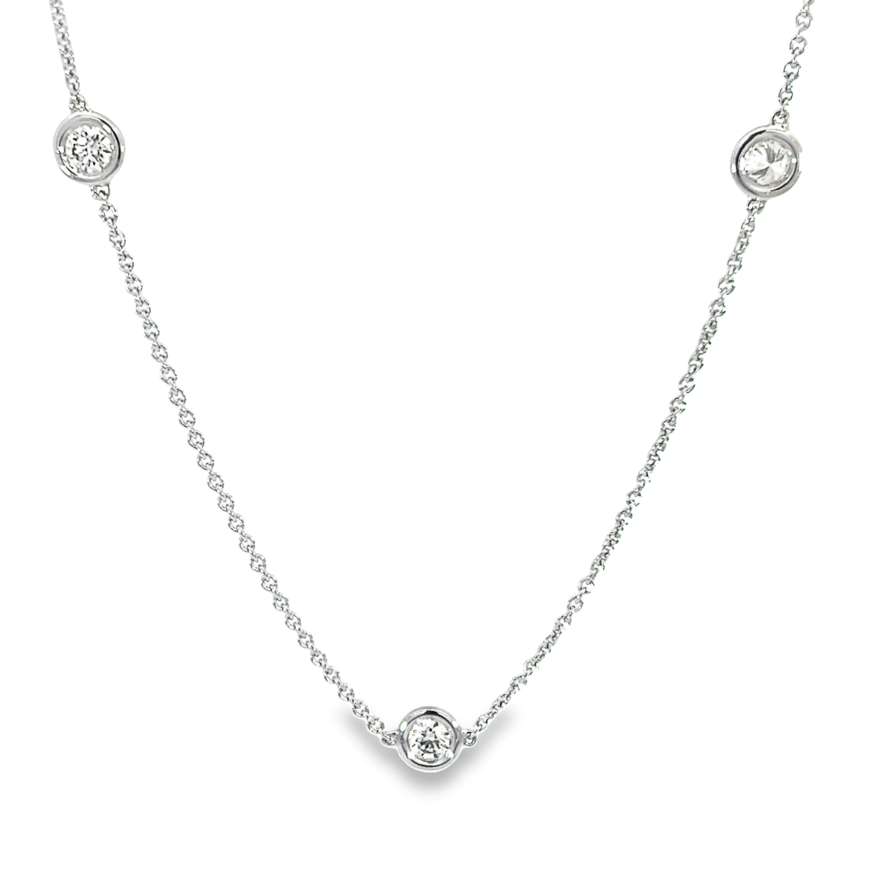 14k Gold Diamond Necklace