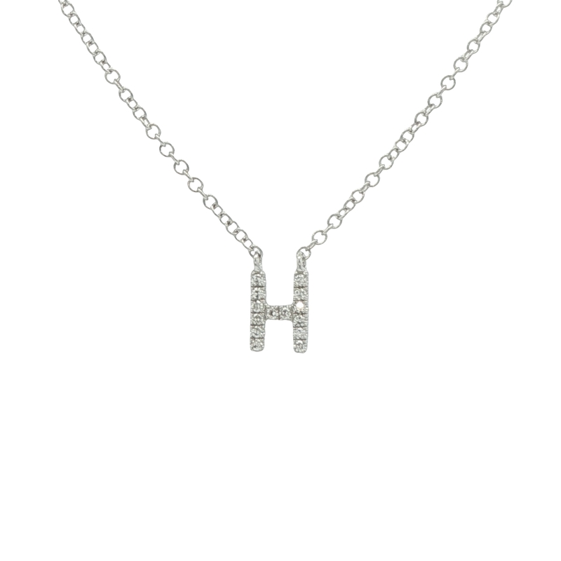14k White Gold Diamond 