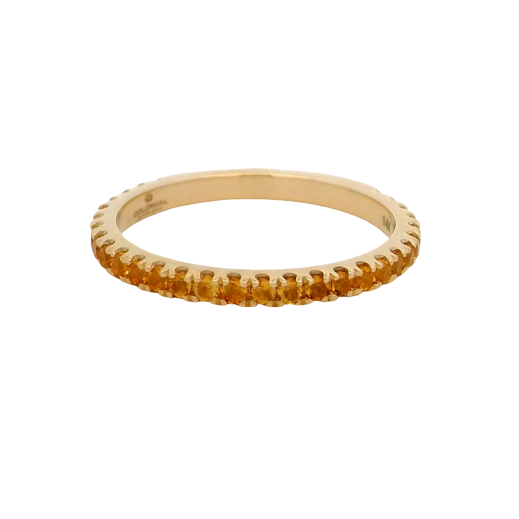 14k Yellow Gold Citrine Ring