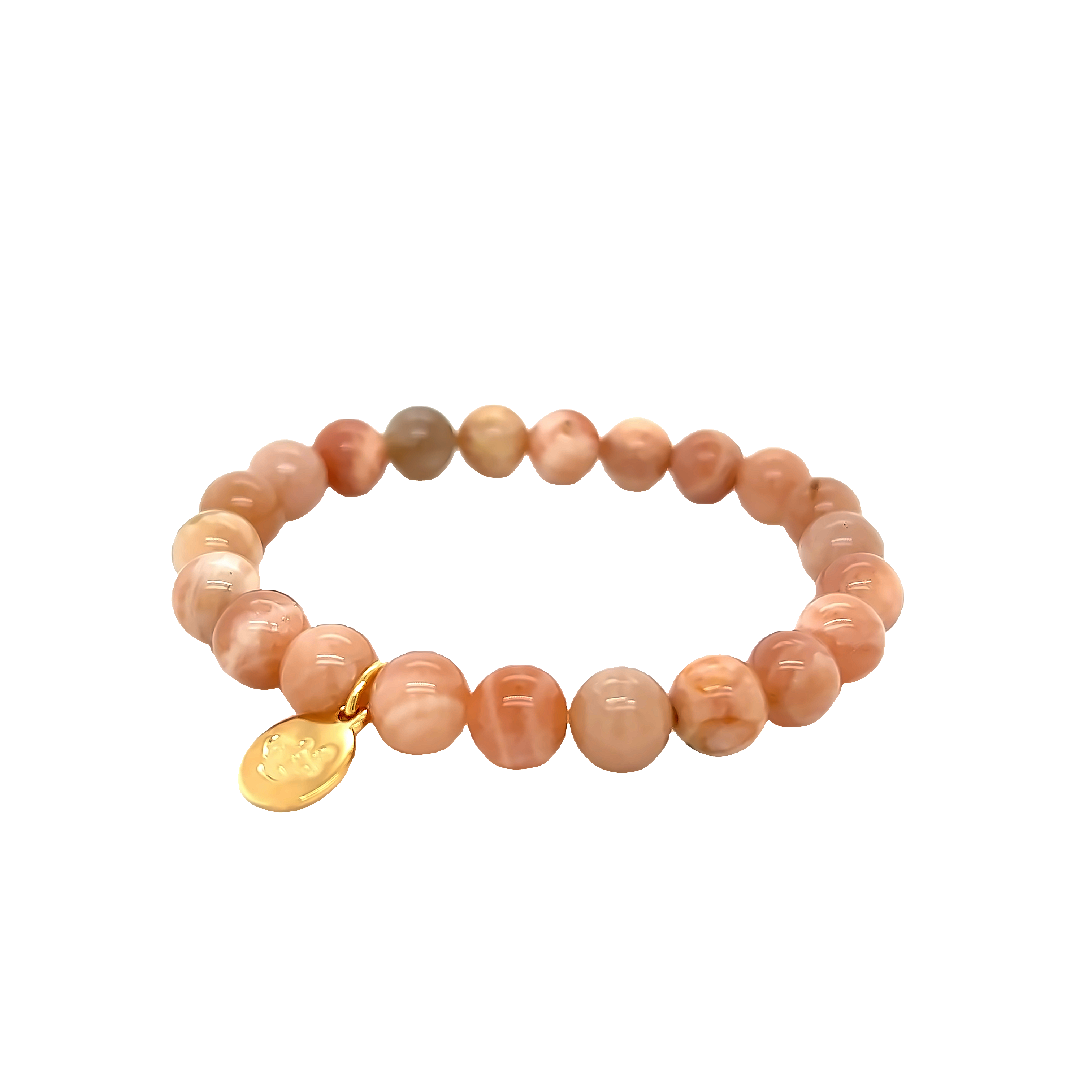 8mm Sunstone bead bracelet for The Phoenix Foundation