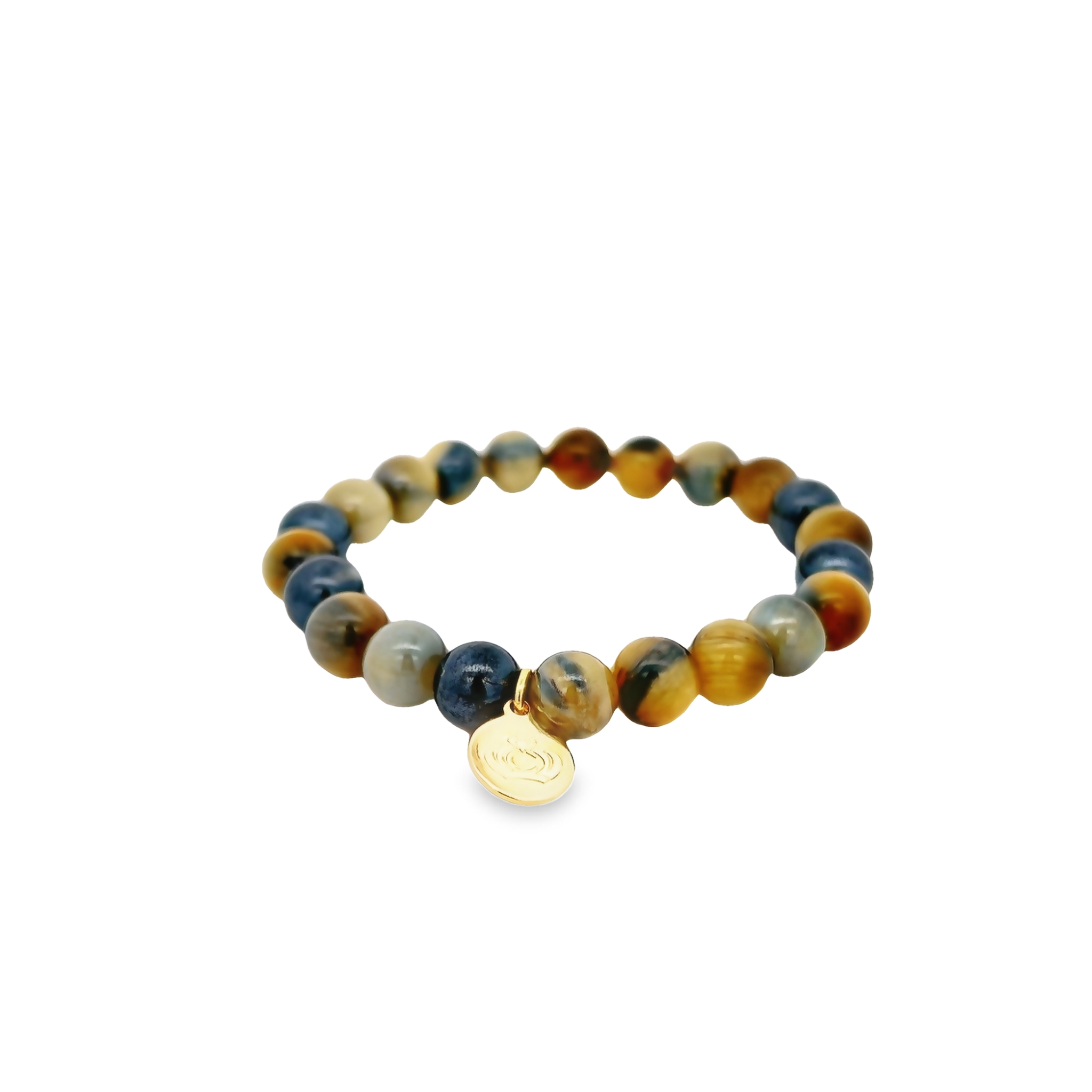 8mm Tigers Eye Bead Bracelet For The Boys And Girls Clubs Of Frederick County.