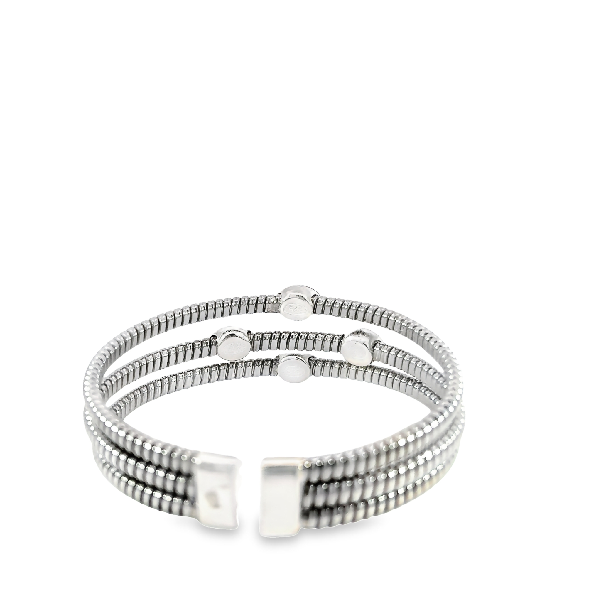 Stainless Steel Turquoise Bangle Bracelet
