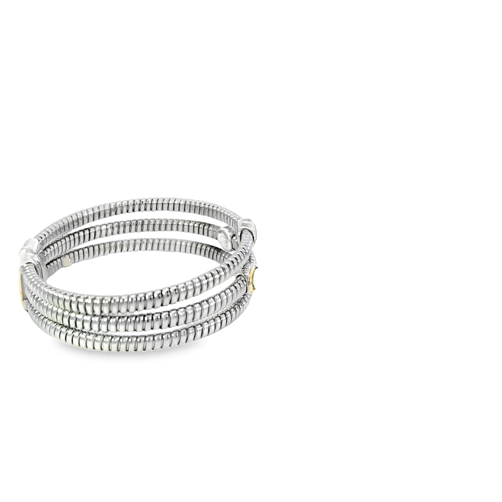 Stainless Steel Mother Of Pearl Bangle Bracelet