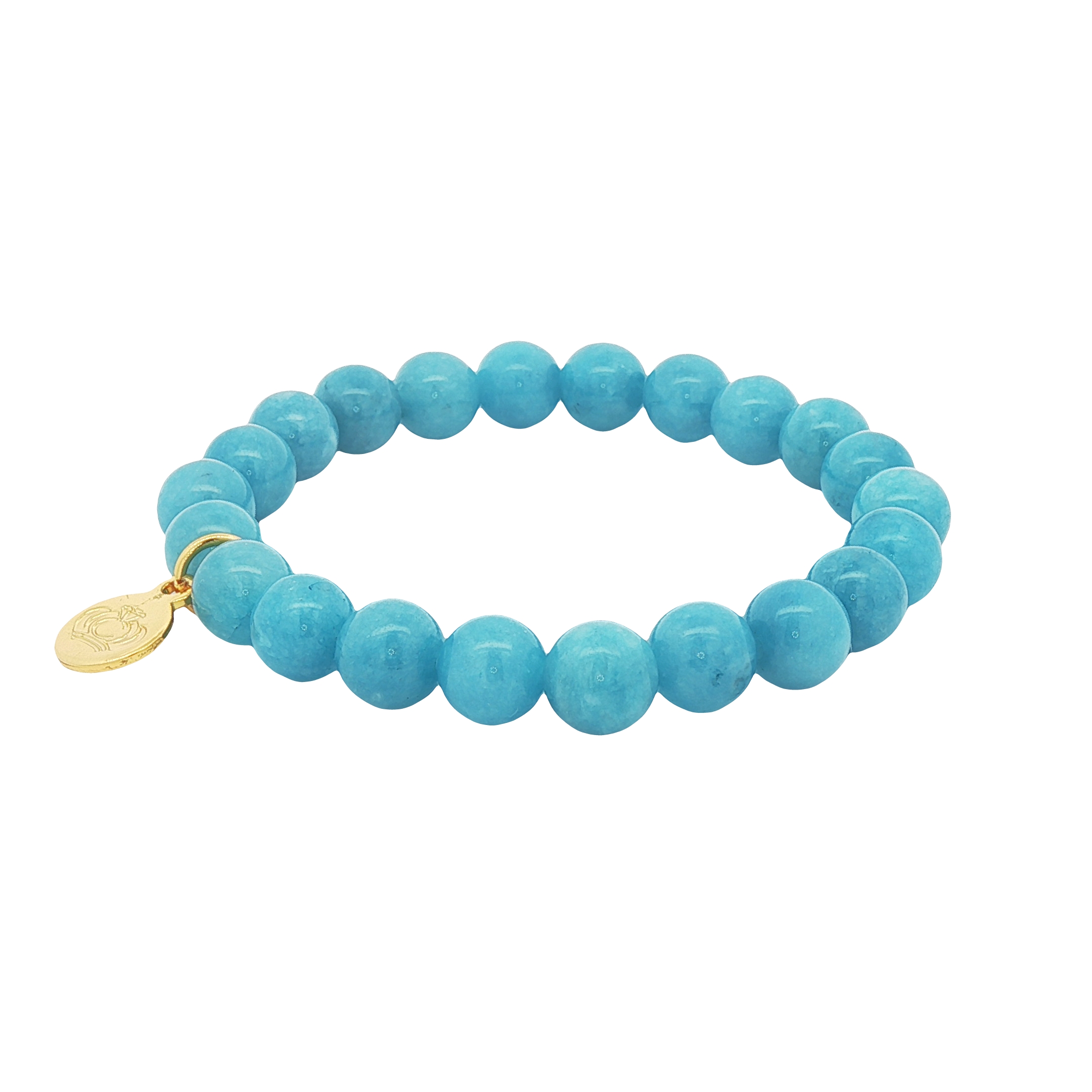 Newport Blue Agate Bracelet - Amplified Change