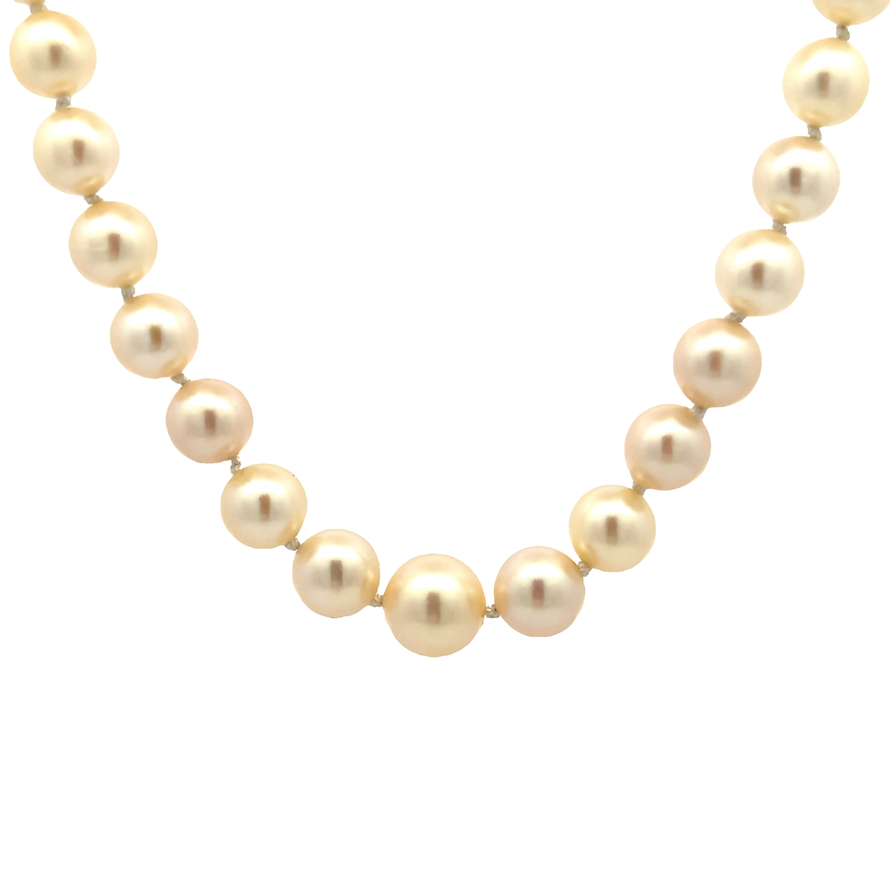 14k Gold Pearl Strand Necklace