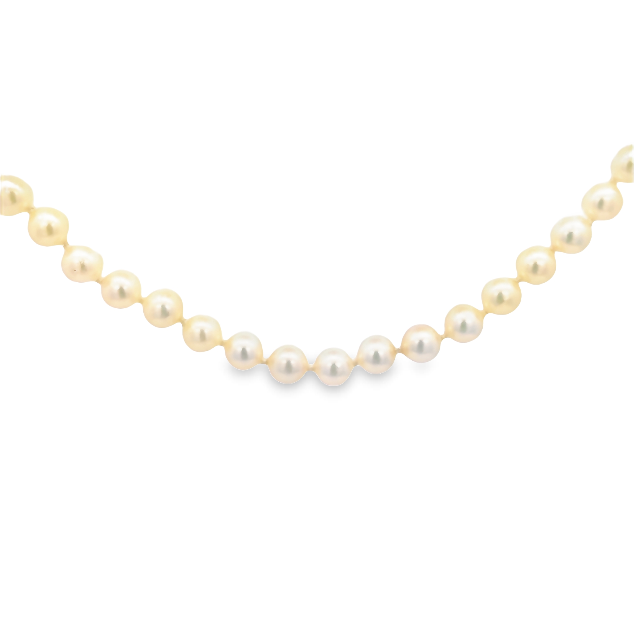 14k Gold Pearl Strand Necklace